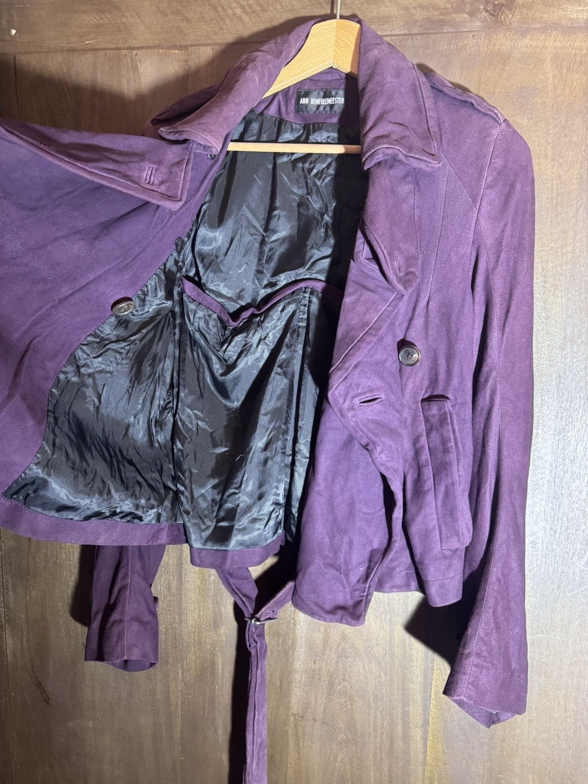 Ann Demeulemeester ann demeulemeester FW08 runway leather jacket 36 Size XS / US 0-2 / IT 36-38 - 18 Thumbnail