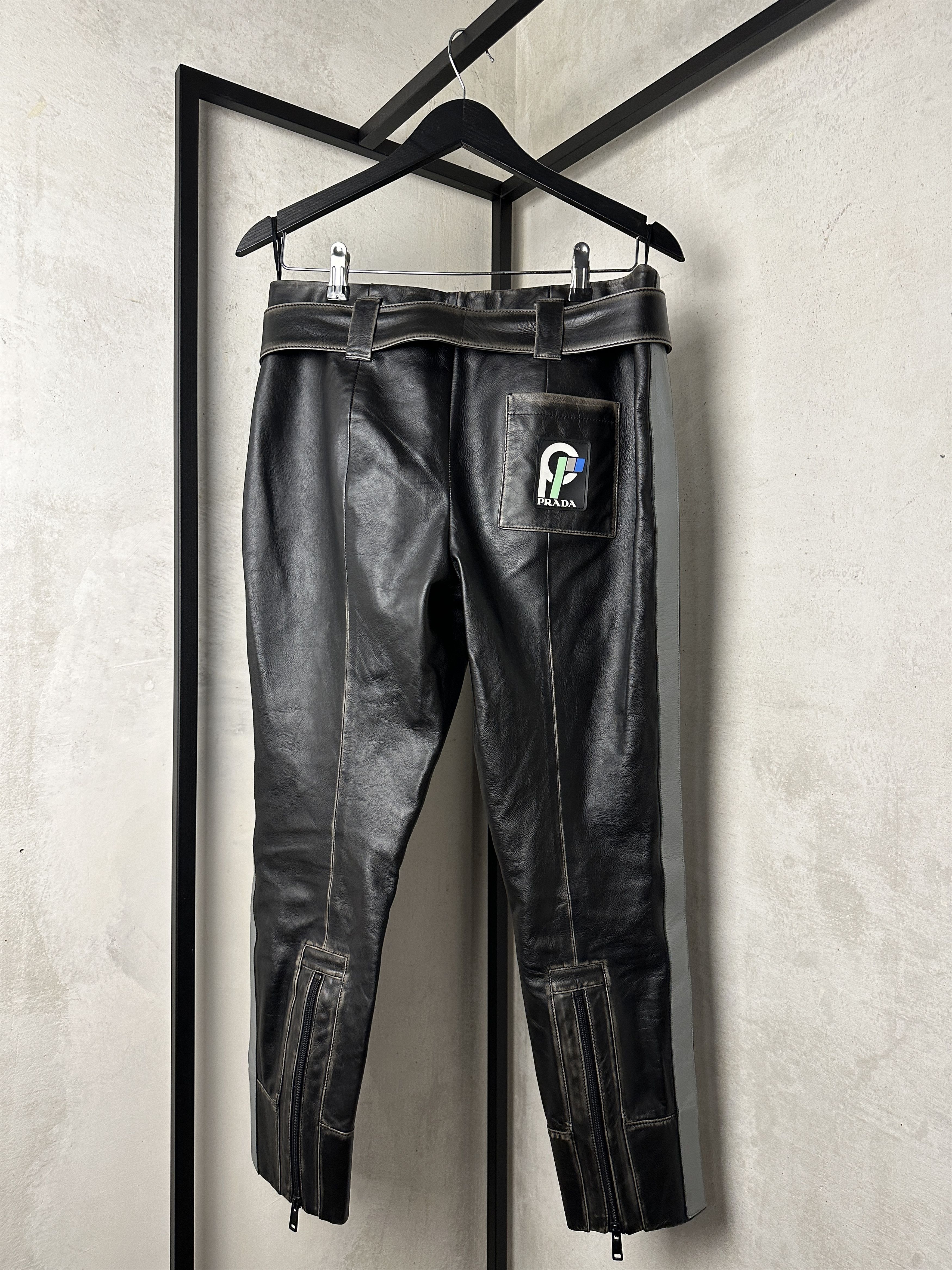 Prada Prada FW18 Leather Pants Size 28" / US 6 / IT 42 - 6 Thumbnail
