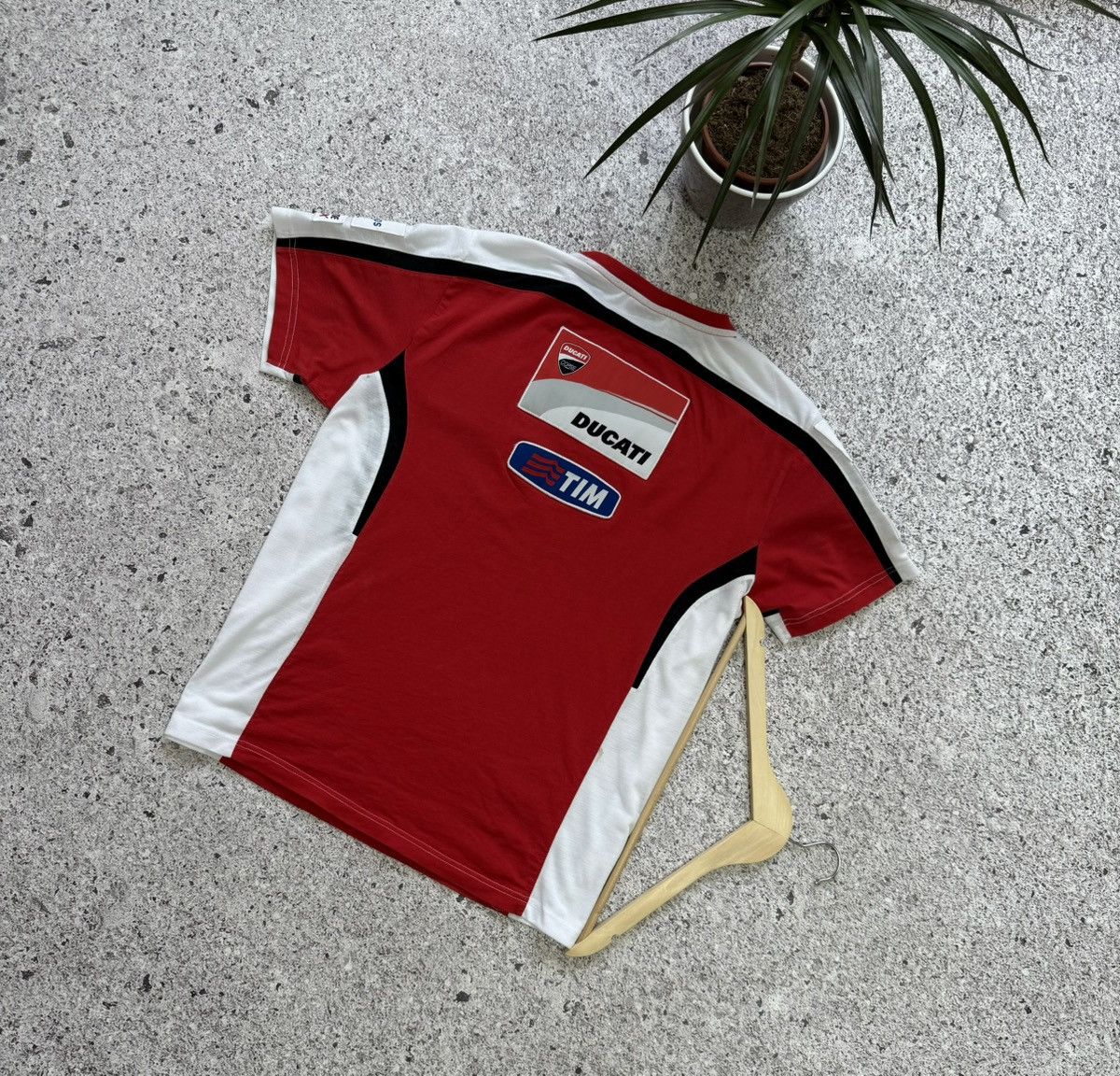 Ducati × Vintage Ducati Corse Kobo Reilly Ups Bridgestone Moto Racing T-shirt Size US XXL / EU 58 / 5 - 2 Thumbnail