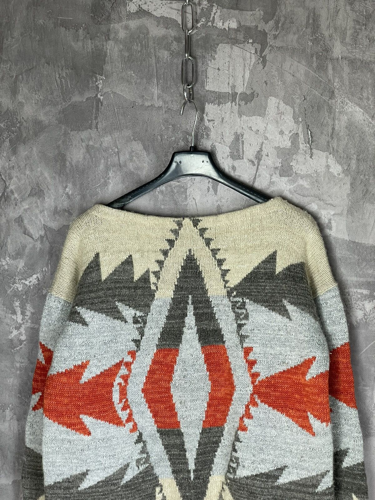 Polo Ralph Lauren × Ralph Lauren × Vintage Vintage Polo Ralph Lauren hand knit Colour sweater Size M / US 6-8 / IT 42-44 - 2 Thumbnail