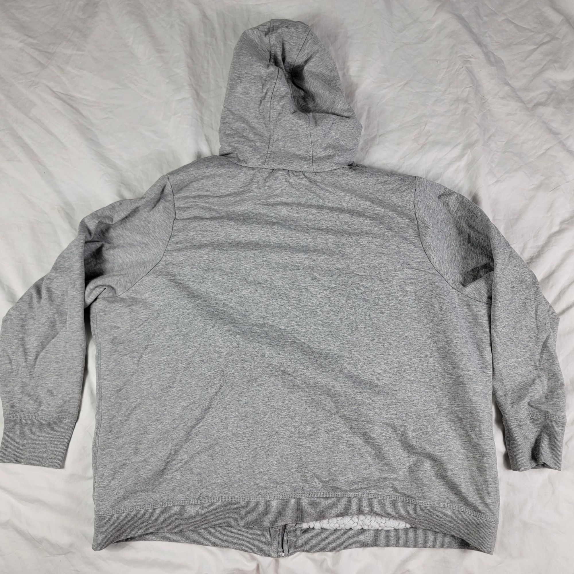 Disney Disney Mickey Mouse Womens 2X Gray Sherpa Lined Full Zip Hoo Size XXL / US 16-18 / IT 52-54 - 2 Thumbnail