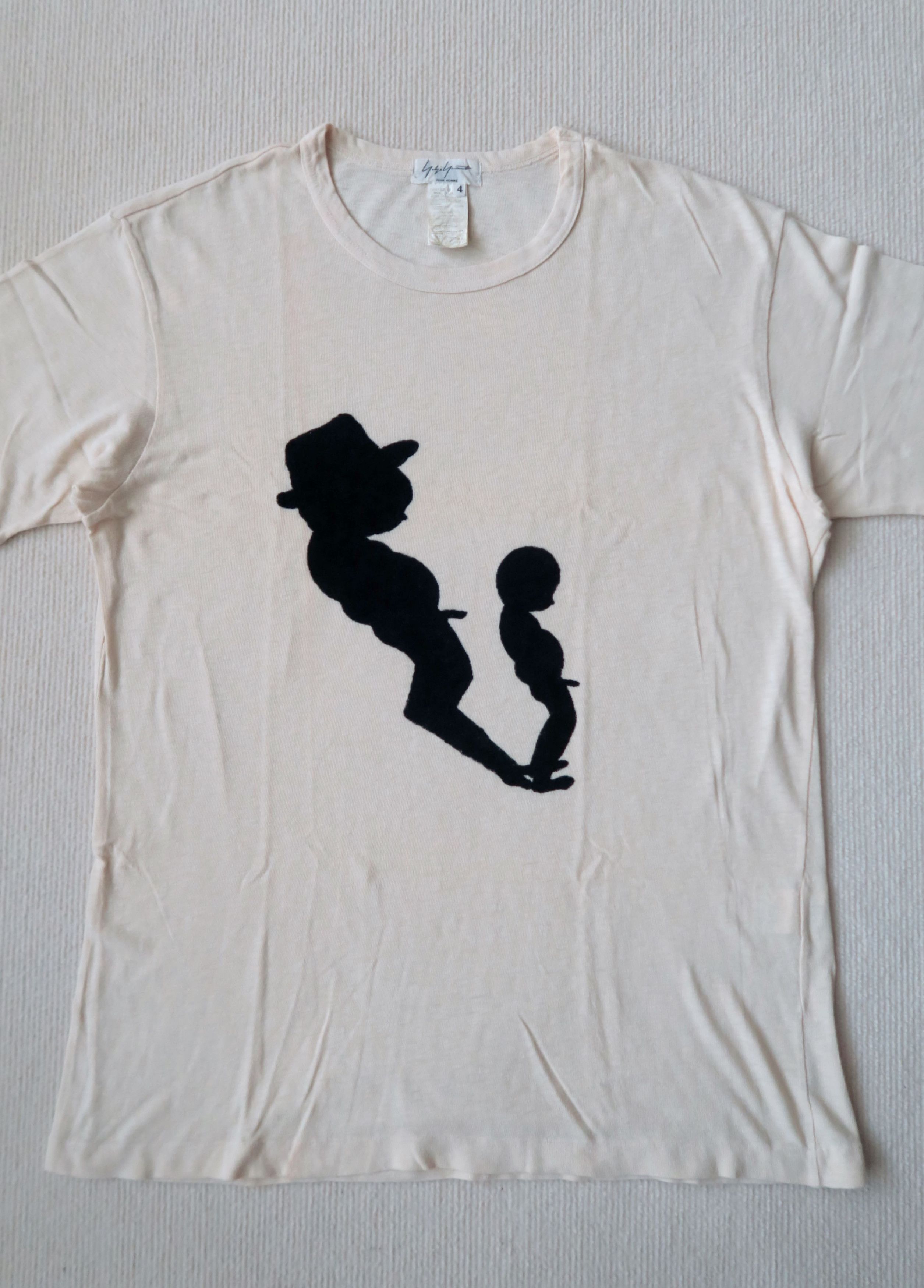 Yohji Yamamoto Manneken Pis Pee Boy Single Stitch T-Shirt