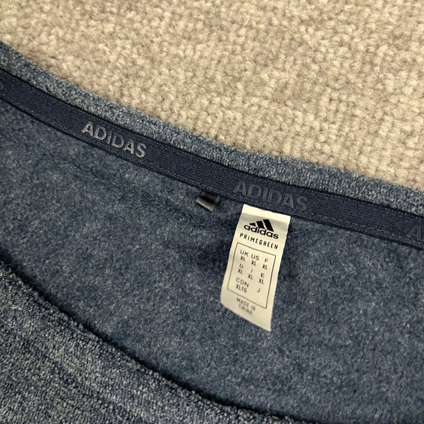 Adidas Adidas Sweater Womens XL Blue Golf Pullover Pine Lakes Country Club French Terry Size XL / US 12-14 / IT 48-50 - 3 Thumbnail