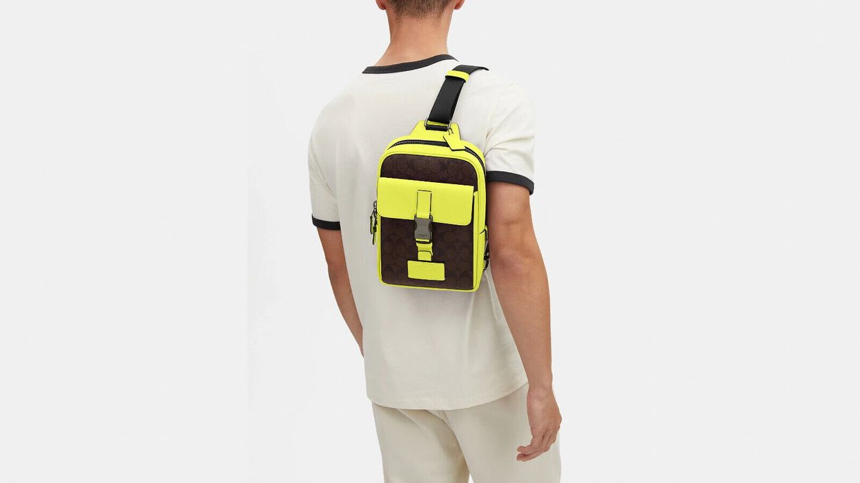 Coach Coach Track Pack In Colorblock Signature Canvas CL432 Grailed