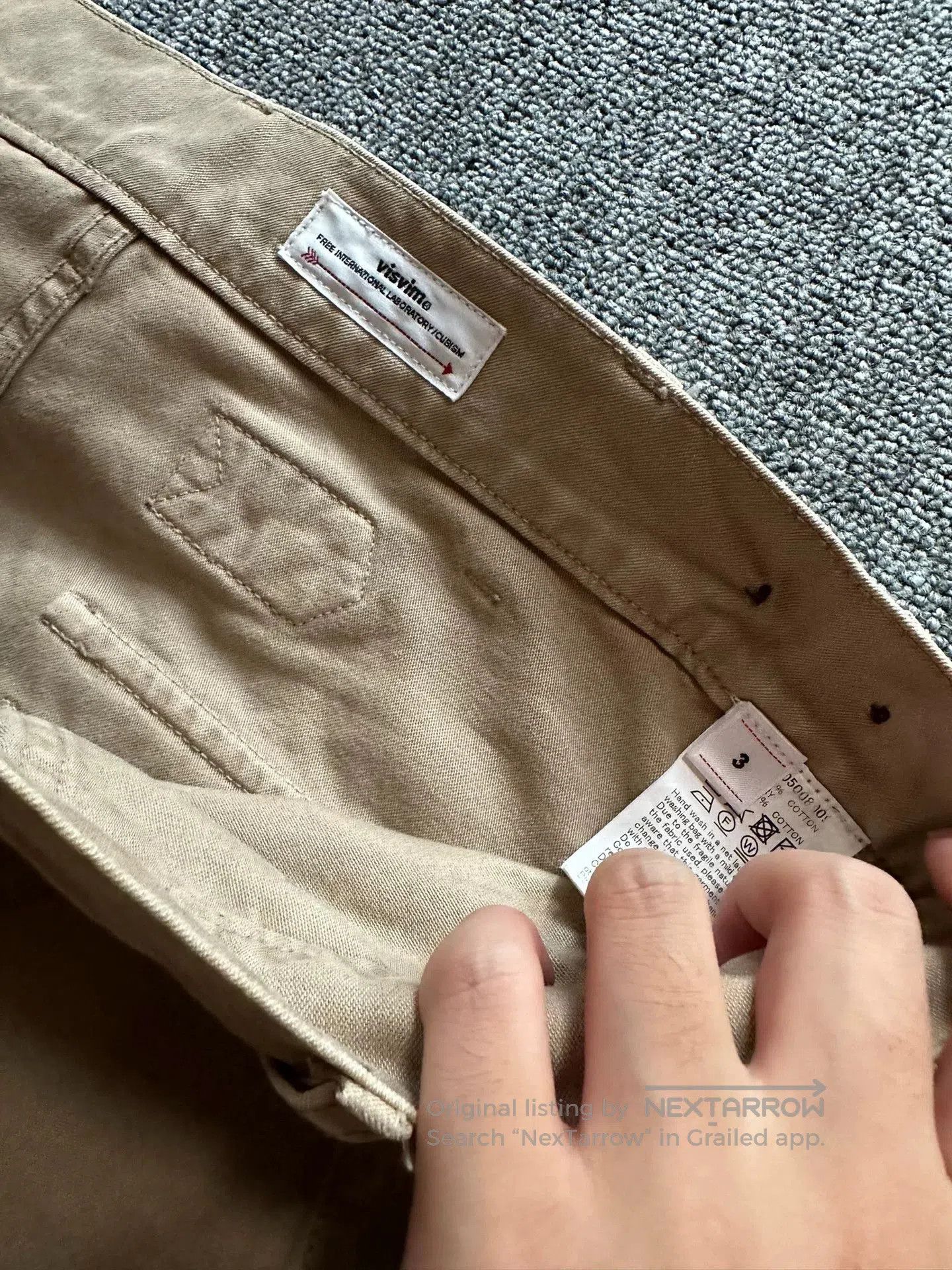 Visvim visvim alda pants with exquisite details. Size US 32 / EU 48 - 4 Thumbnail