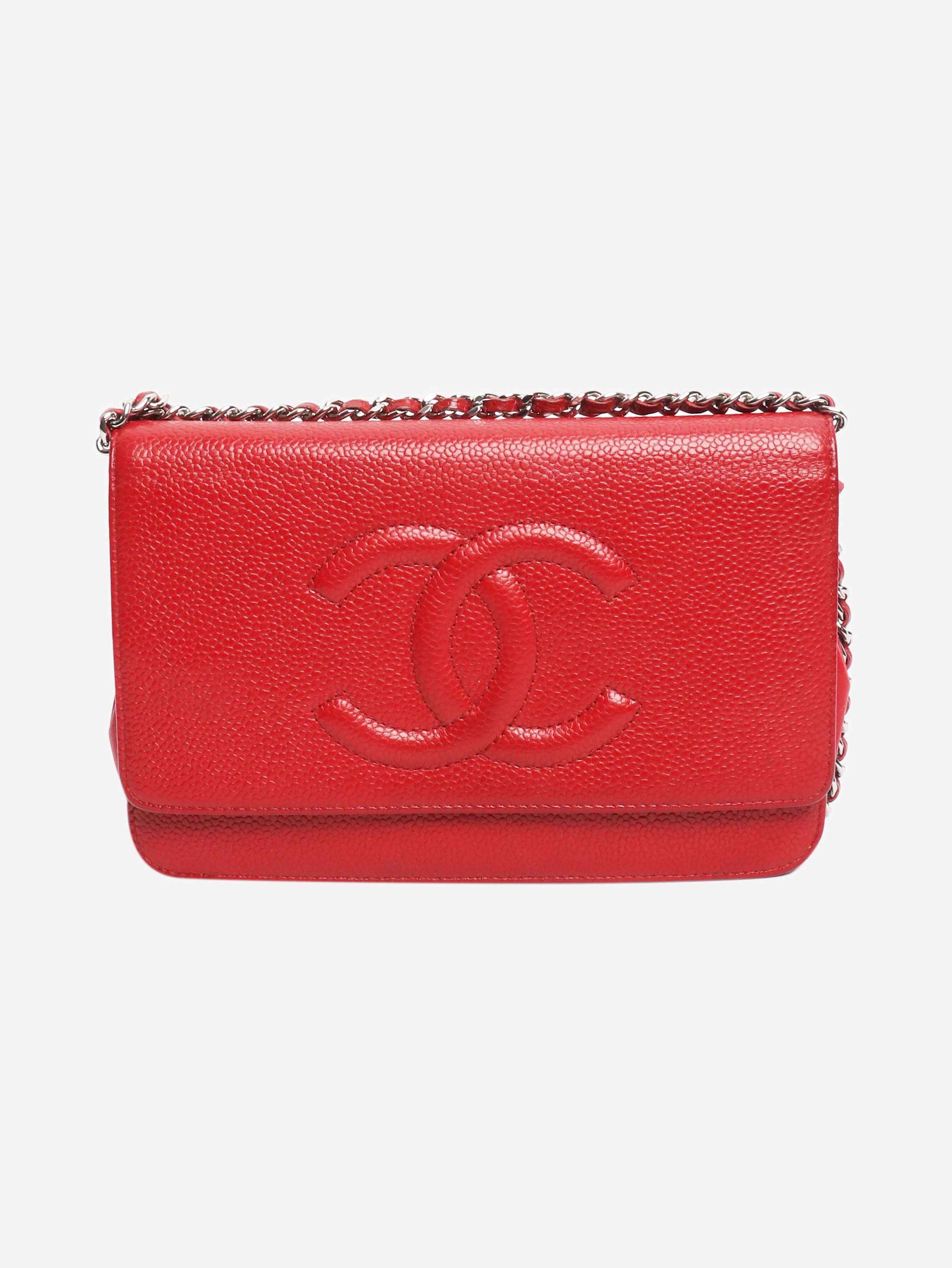 Chanel Red 2012 Wallet on Chain crossbody bag Size ONE SIZE - 1 Thumbnail