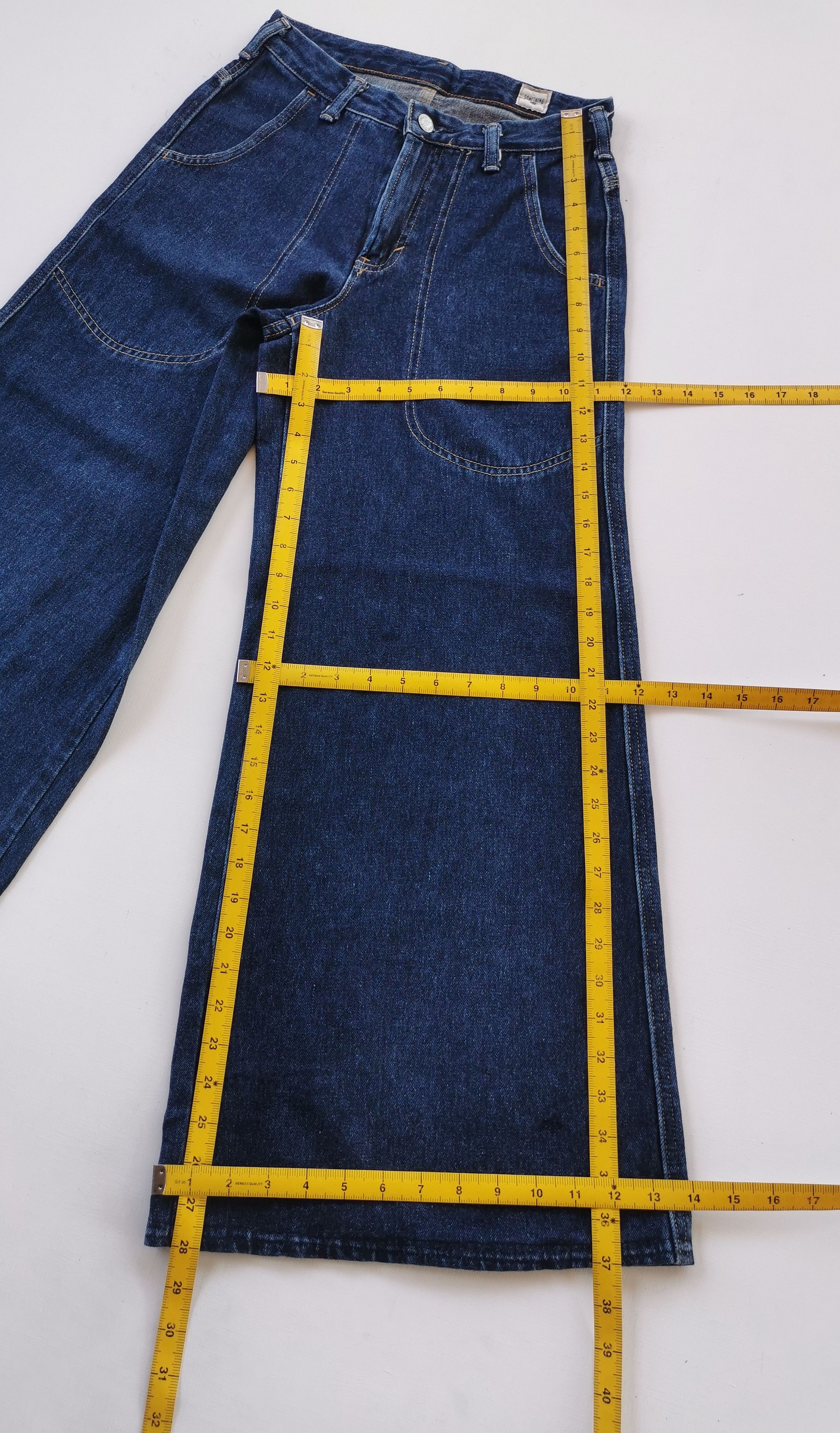 Edwin Edwin Wide Legs Jeans Size 26" / US 2 / IT 38 - 2 Thumbnail
