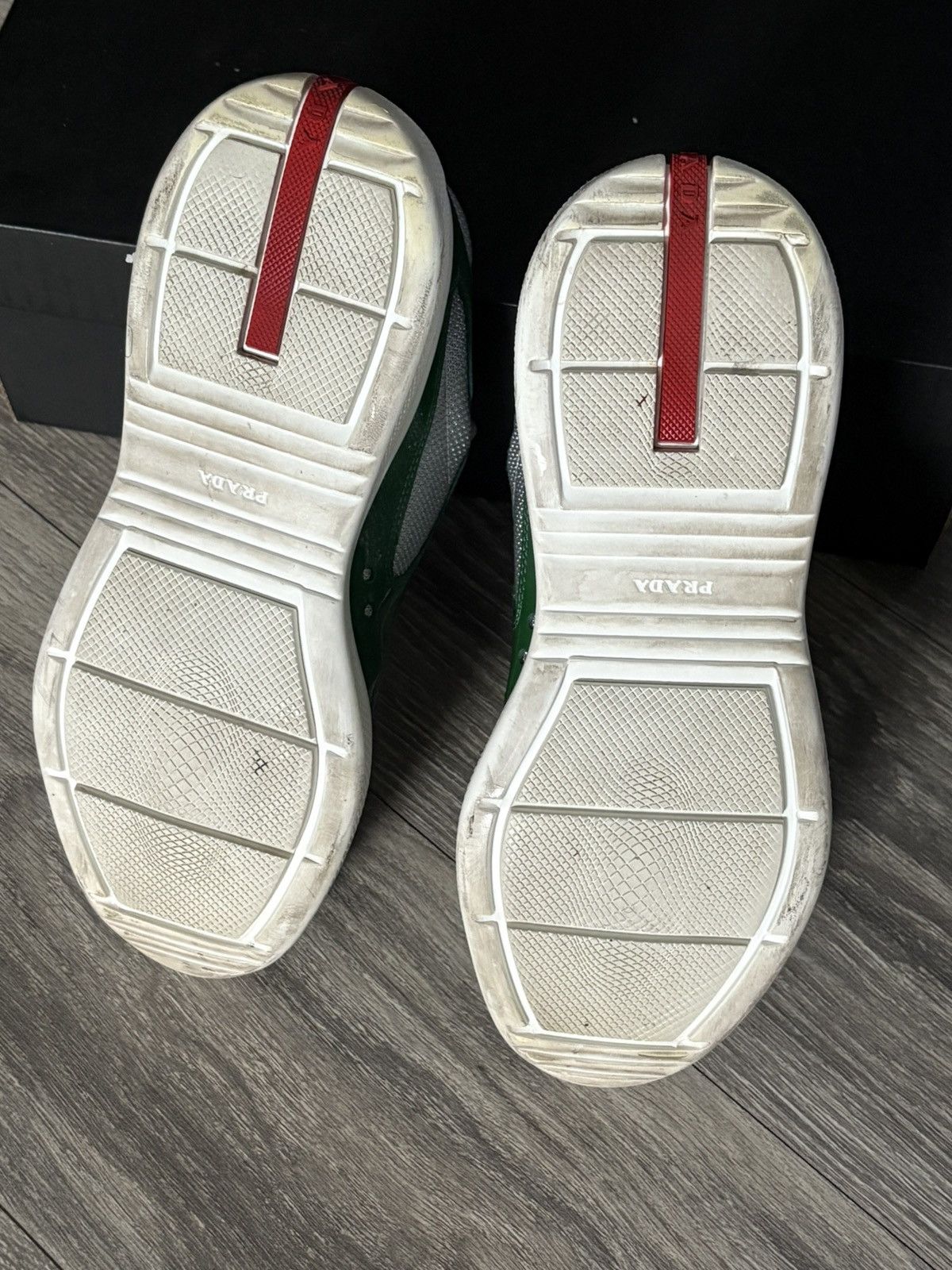 Prada Prada green americas cup sneakers Size US 9 / EU 42 - 7 Thumbnail