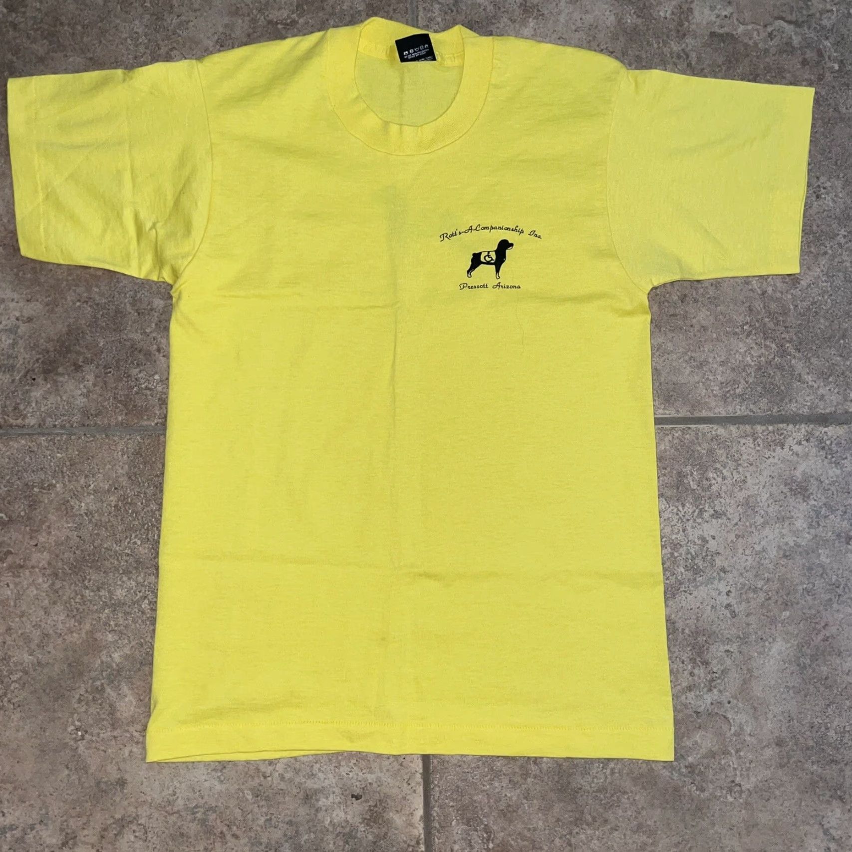 Vintage VINTAGE Screen Stars Best T-Shirt Men's Yellow M Stitch USA Screen Stars Best Shirt Adult Medium Mens Size US M / EU 48-50 / 2 - 2 Thumbnail