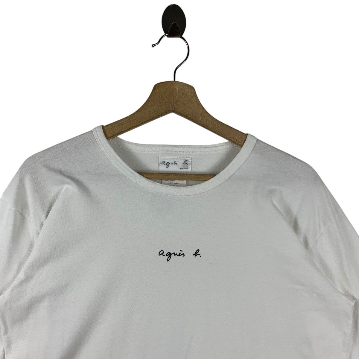 Designer × agnes b. AGNES B Og spellout Long sleeve tee Size US M / EU 48-50 / 2 - 2 Thumbnail