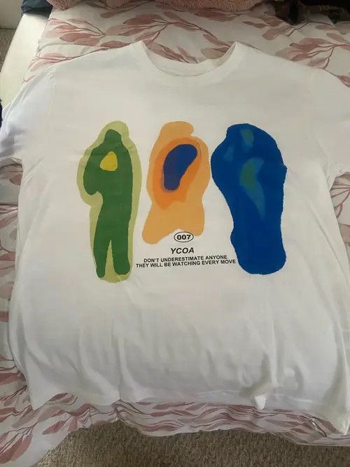 VIBE Oversize fashionable T-shirt hip-hop style summer y2k Size US L / EU 52-54 / 3 - 5 Thumbnail