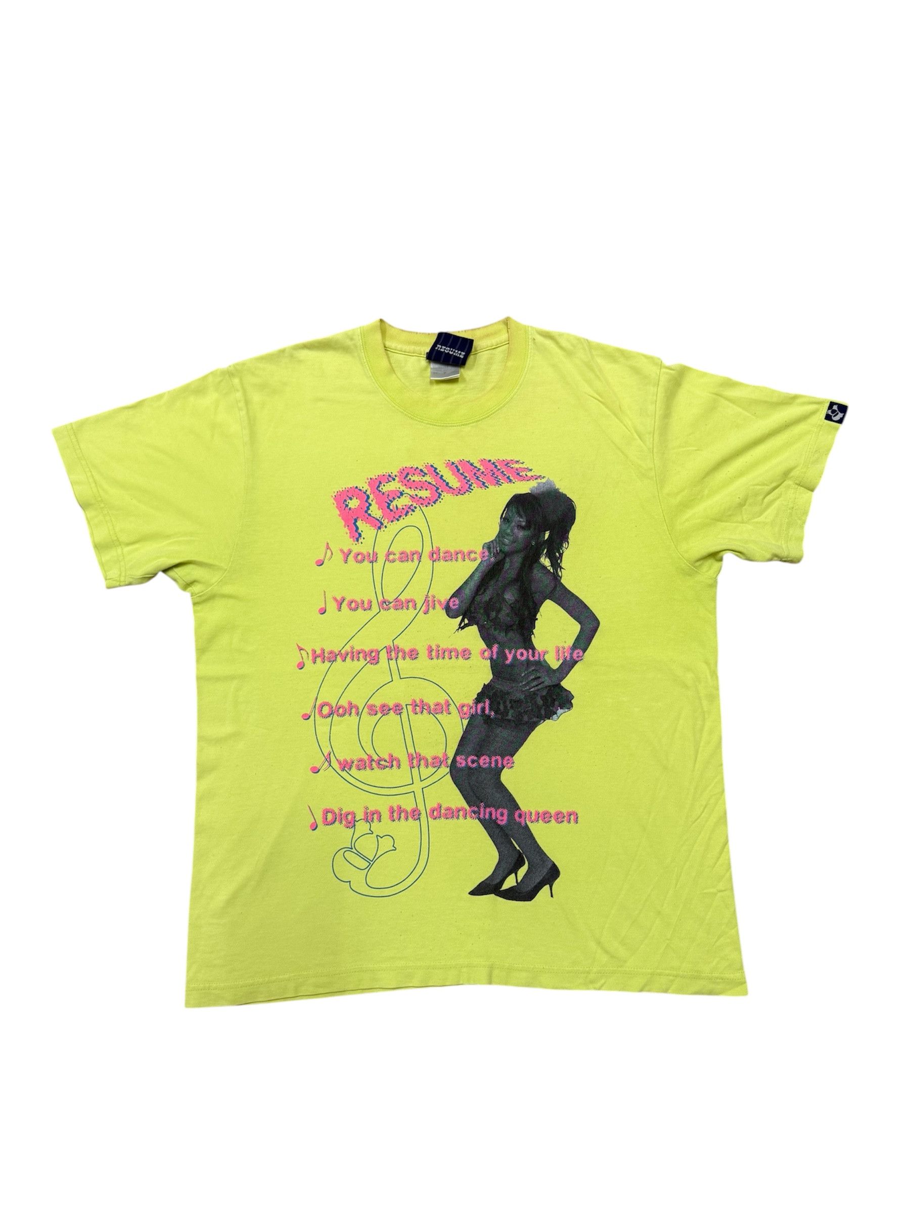 Japanese Brand × Vintage Vintage Resume Dancing queen Tshirt Size US M / EU 48-50 / 2 - 1 Thumbnail