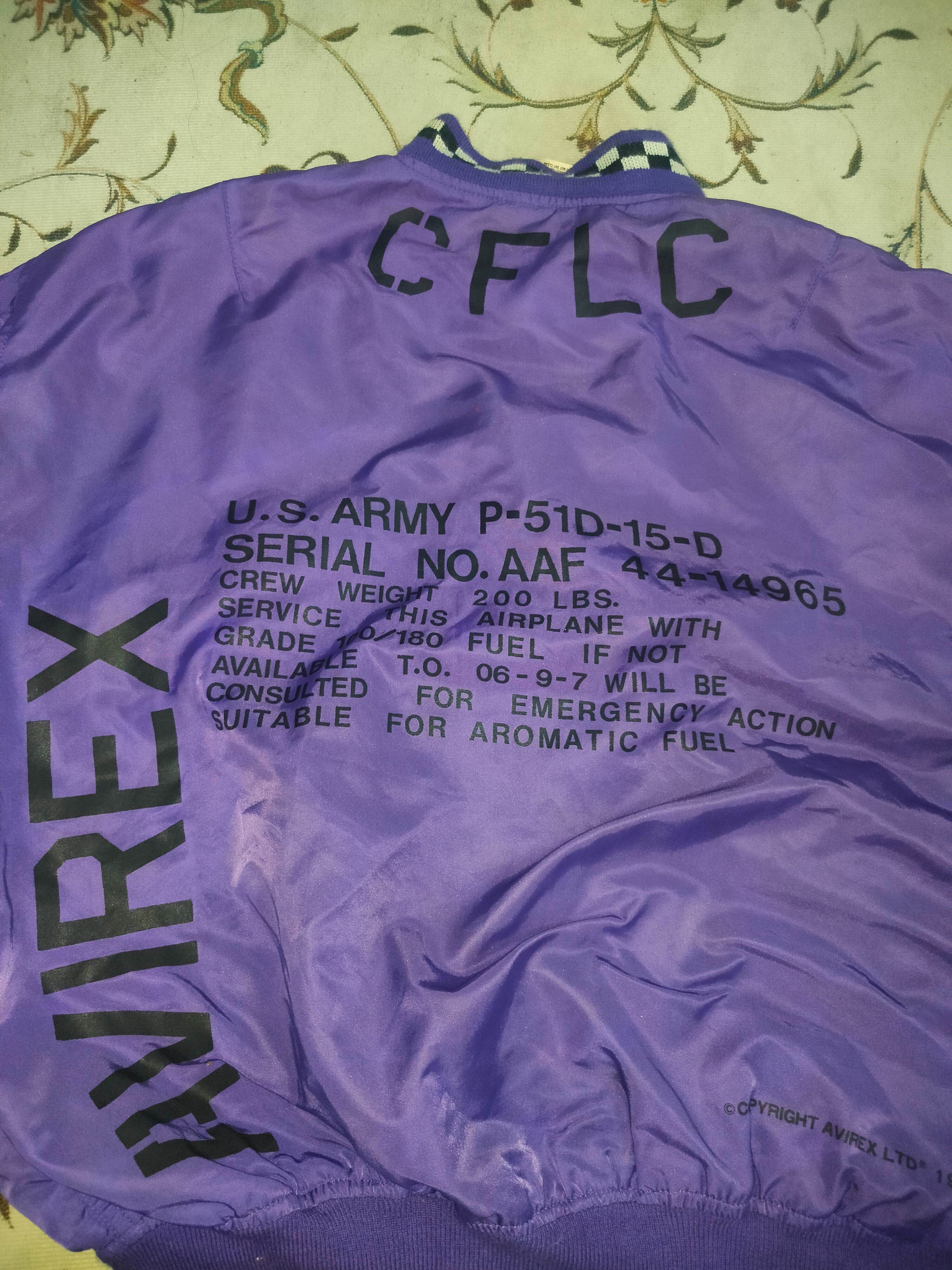 Avirex AVIREX REMOVEABLE BOMBER JACKET Size US XXL / EU 58 / 5 - 9 Thumbnail