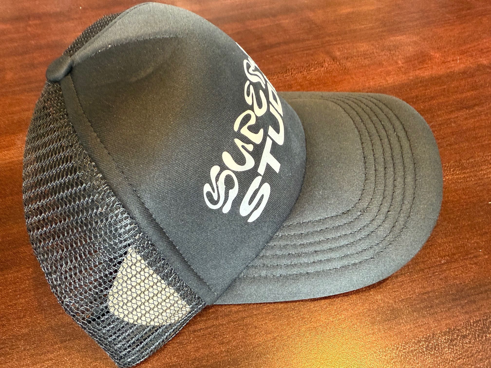 Supervsn Supervsn Wavy logo trucker Hat Size ONE SIZE - 2 Thumbnail