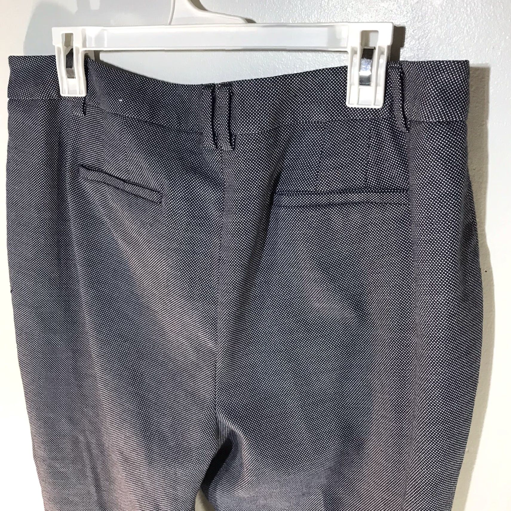 Talbots Talbots Blue/Hw White Houndstooth High Waist Straight Dress Pants Womens Size 16P Blue/White Talbots High Waist Dress Pants 16P Pants Size 38" / US 16 / IT 52 - 5 Thumbnail