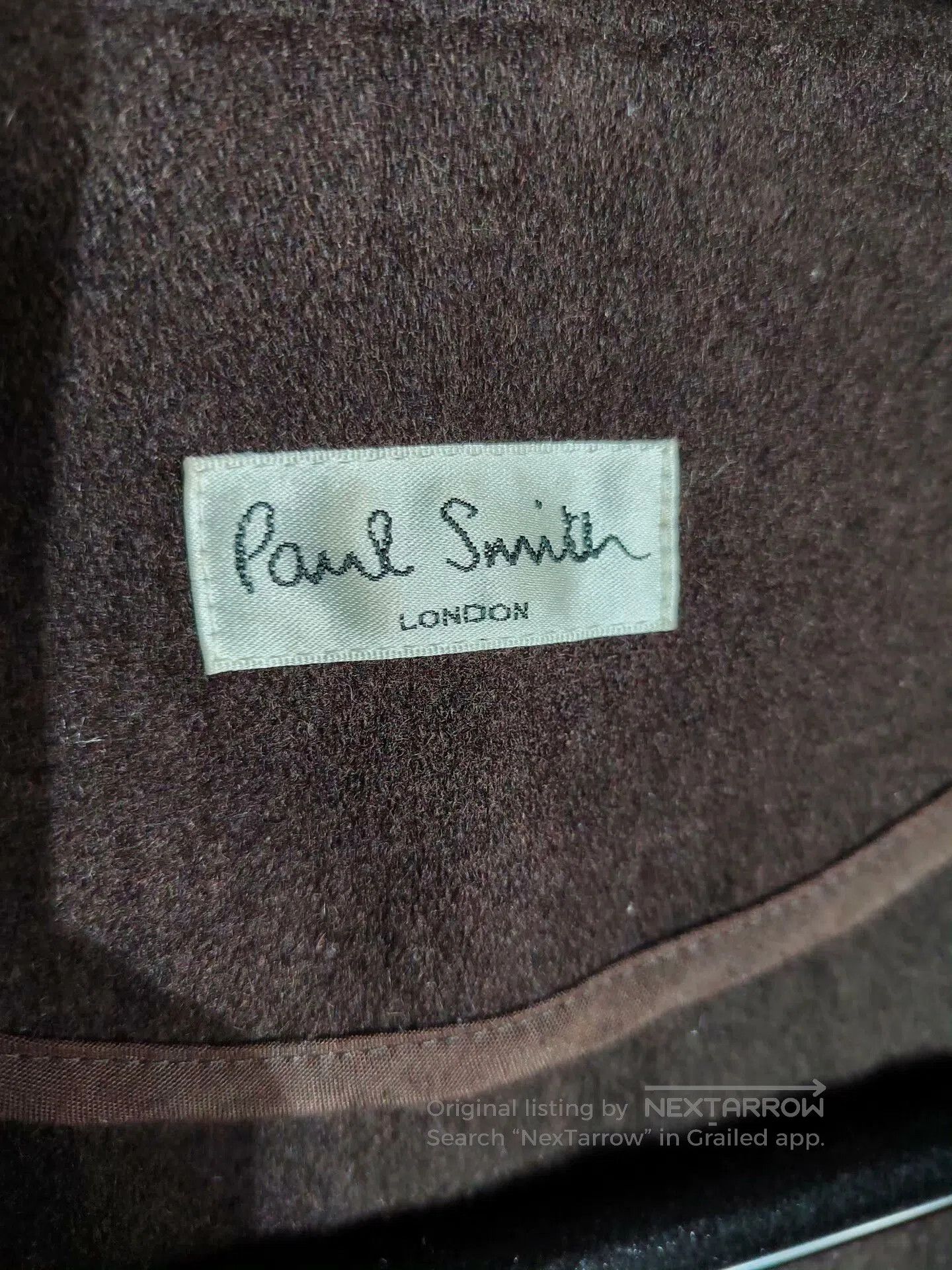 Paul Smith Paul Smith Wool Coat Size M. Size US M / EU 48-50 / 2 - 3 Thumbnail
