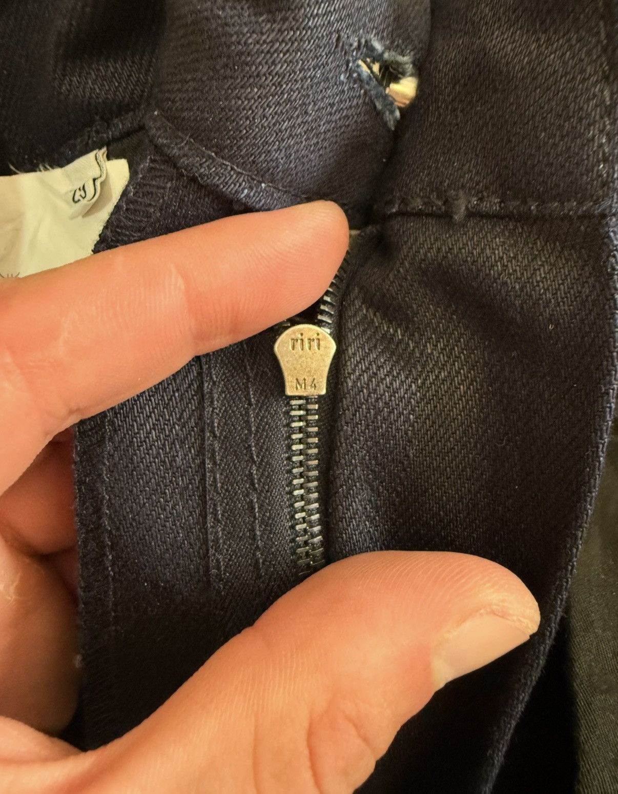 Prada Prada Women Jeans Straight Dark Indigo Denim Italy Size 29 Size 29" - 15 Thumbnail