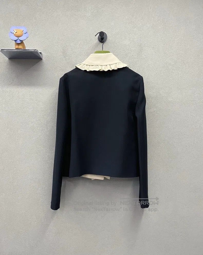 Gucci Gucci Black jacket with rolled-edge lapel Size XS / US 0-2 / IT 36-38 - 2 Thumbnail