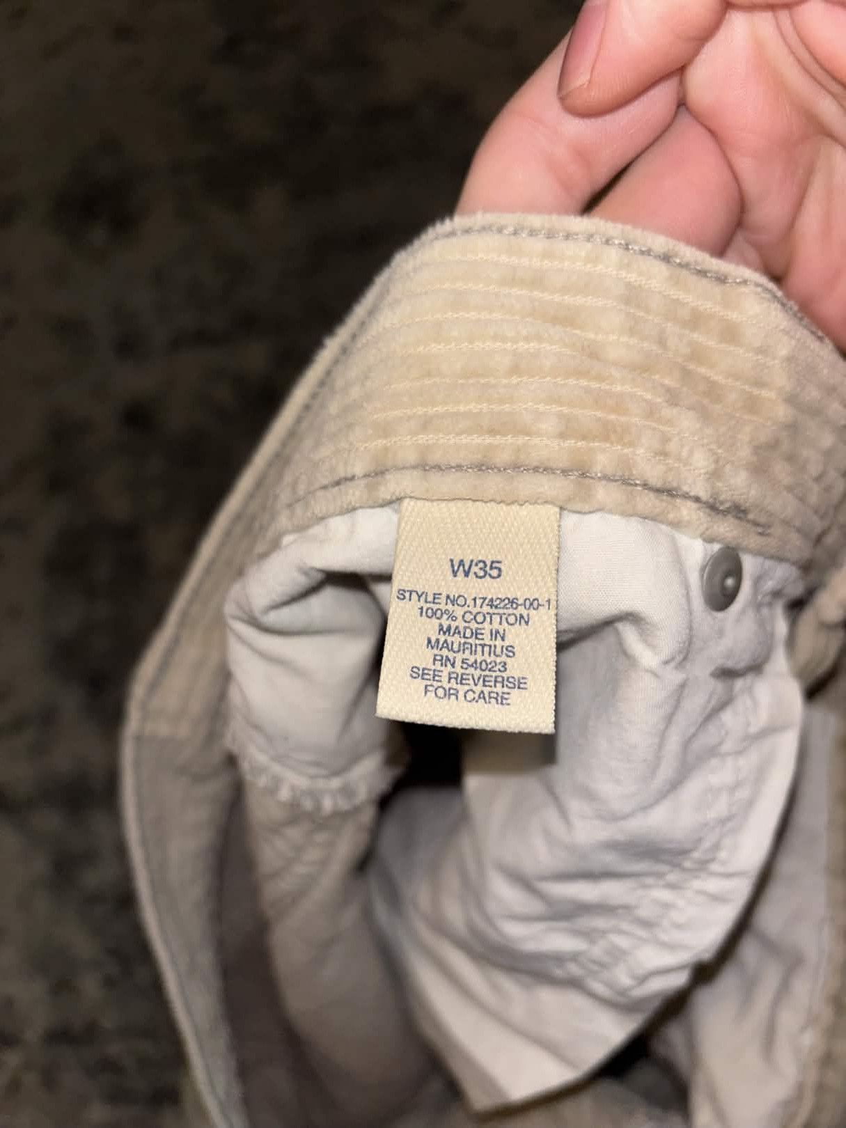 Gap 00s Gap Baggy Corduroy Shorts Size US 35 - 6 Thumbnail