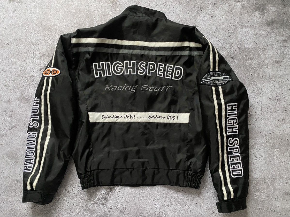 Vintage 🏎️ 🏁 Vintage Polo High Speed Racing Jacket Size US L / EU 52-54 / 3 - 12 Thumbnail