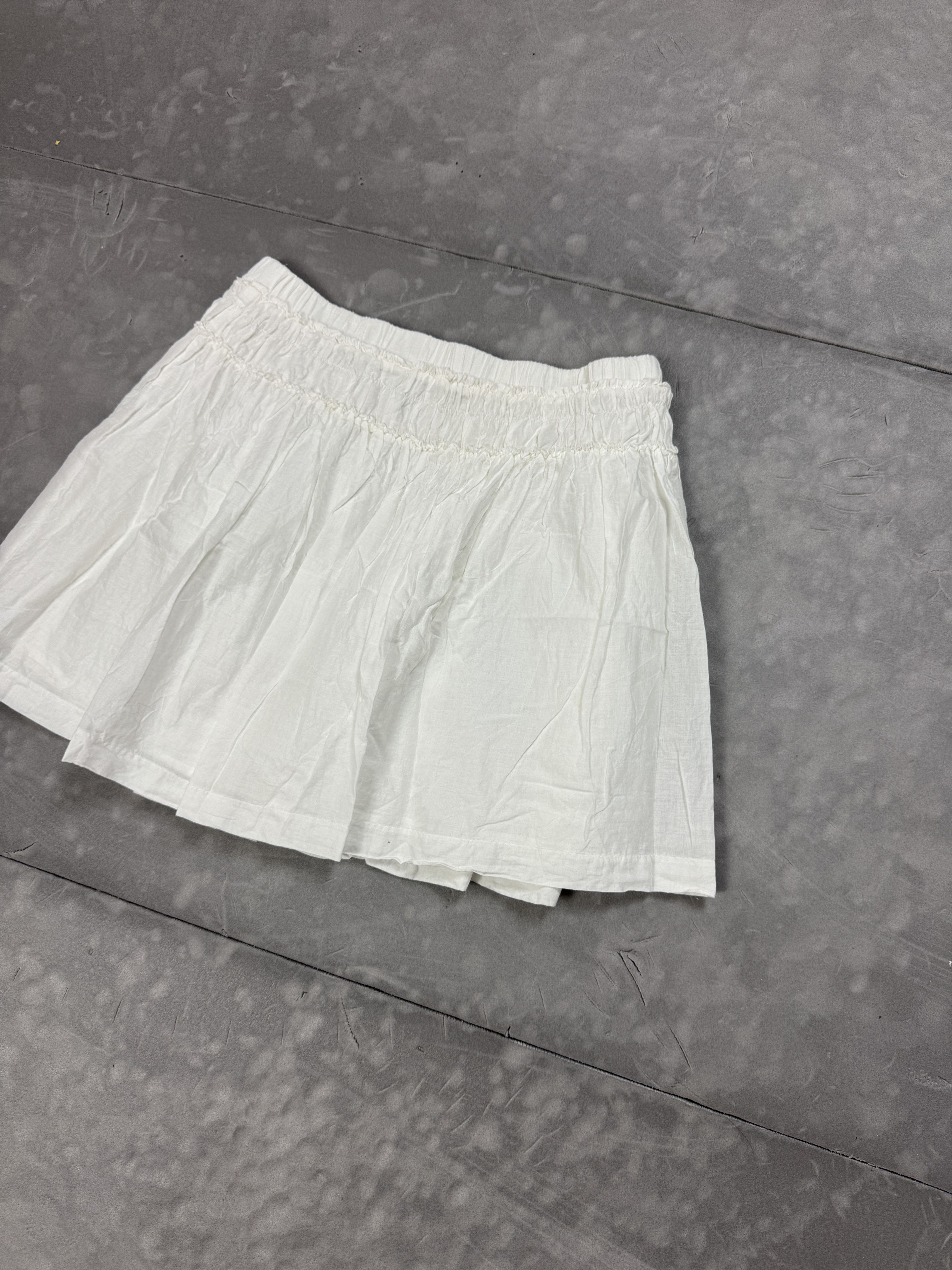 Vintage Vintage Coquette White Breezy Mini Skirt S/M 90s y2k Size 26" / US 2 / IT 38 - 8 Thumbnail