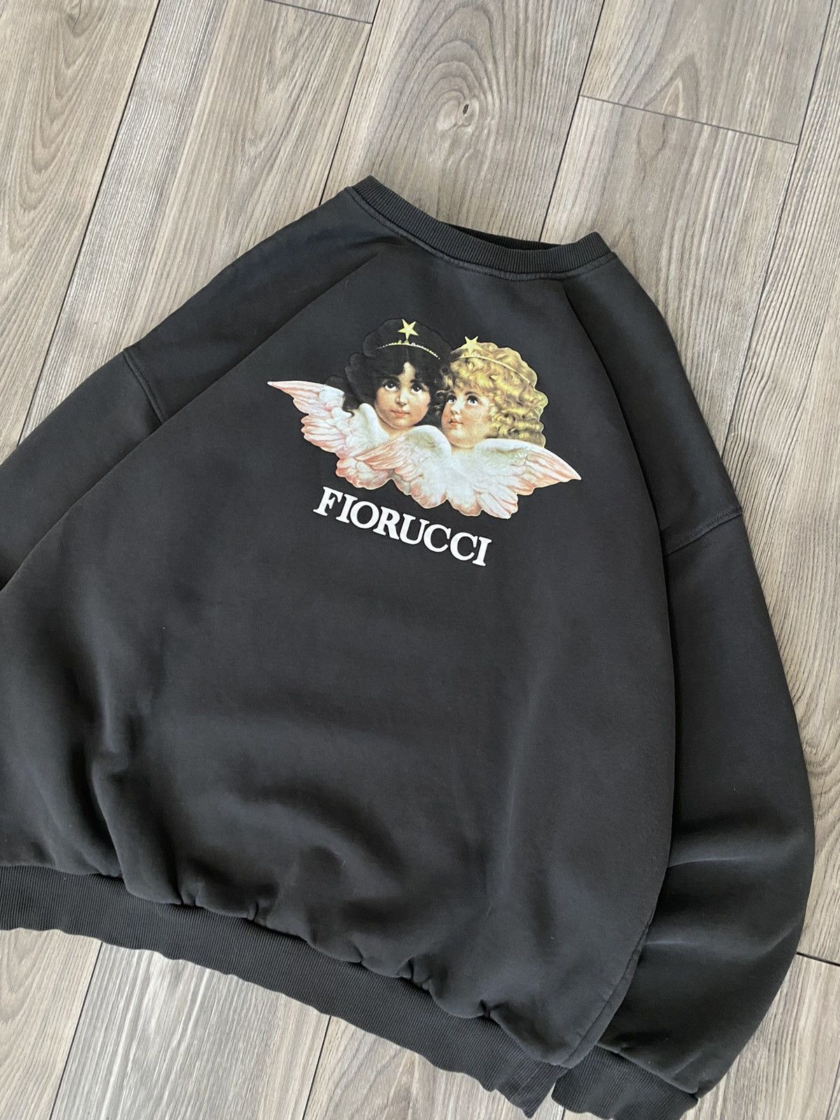 Fiorucci Vintage Fiorucci Angels Print Crew Neck Sweatshirt Size M Size US M / EU 48-50 / 2 - 3 Thumbnail