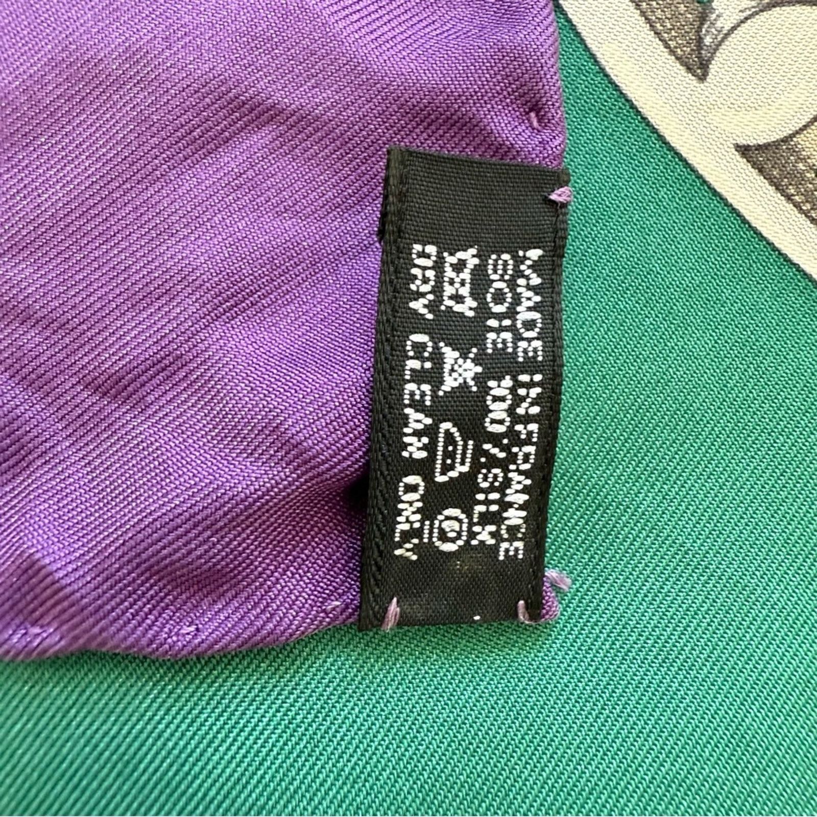 Hermes Hermes Paris L'Instruction du Roy Bayadere shawl 140 silk Size ONE SIZE - 5 Thumbnail