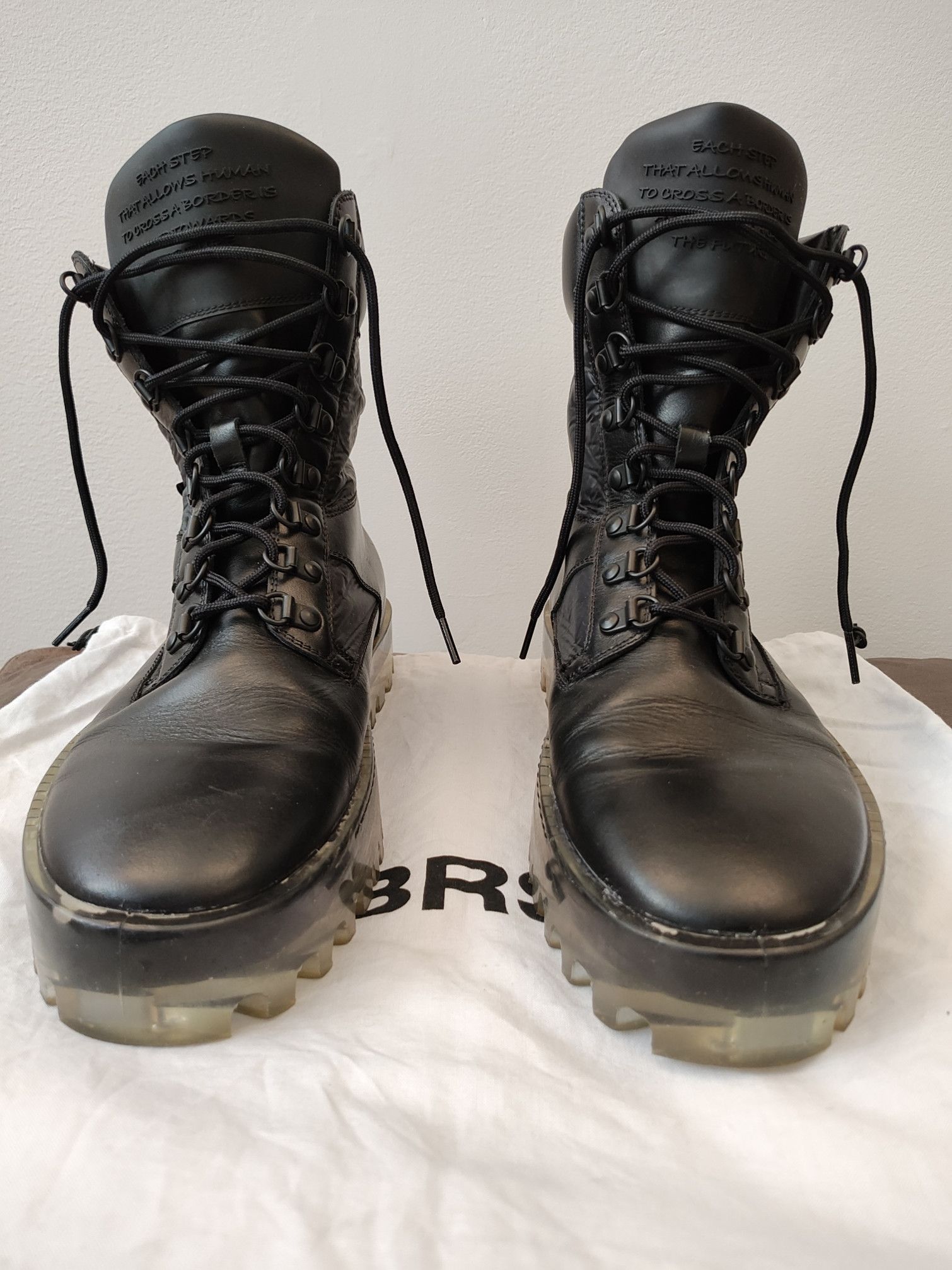 RBRSL O.X.S Rubber Soul leather boots Size US 10 / EU 43 - 1 Thumbnail