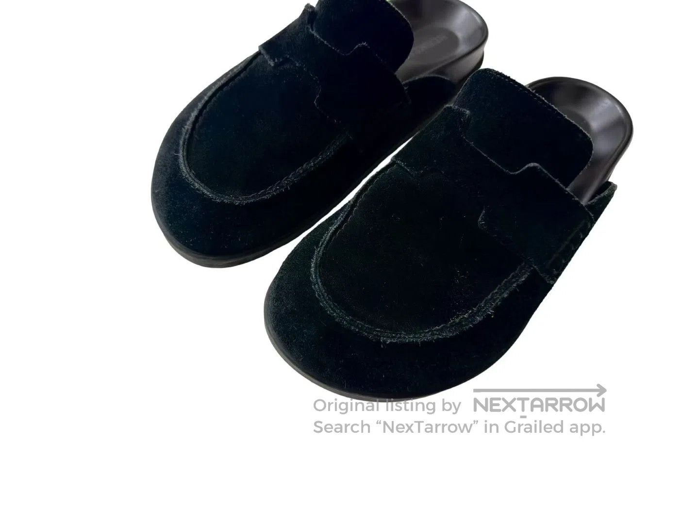 Hermes Hermes Black Birkenstock Sandals| Size US 6 / IT 36 - 2 Thumbnail