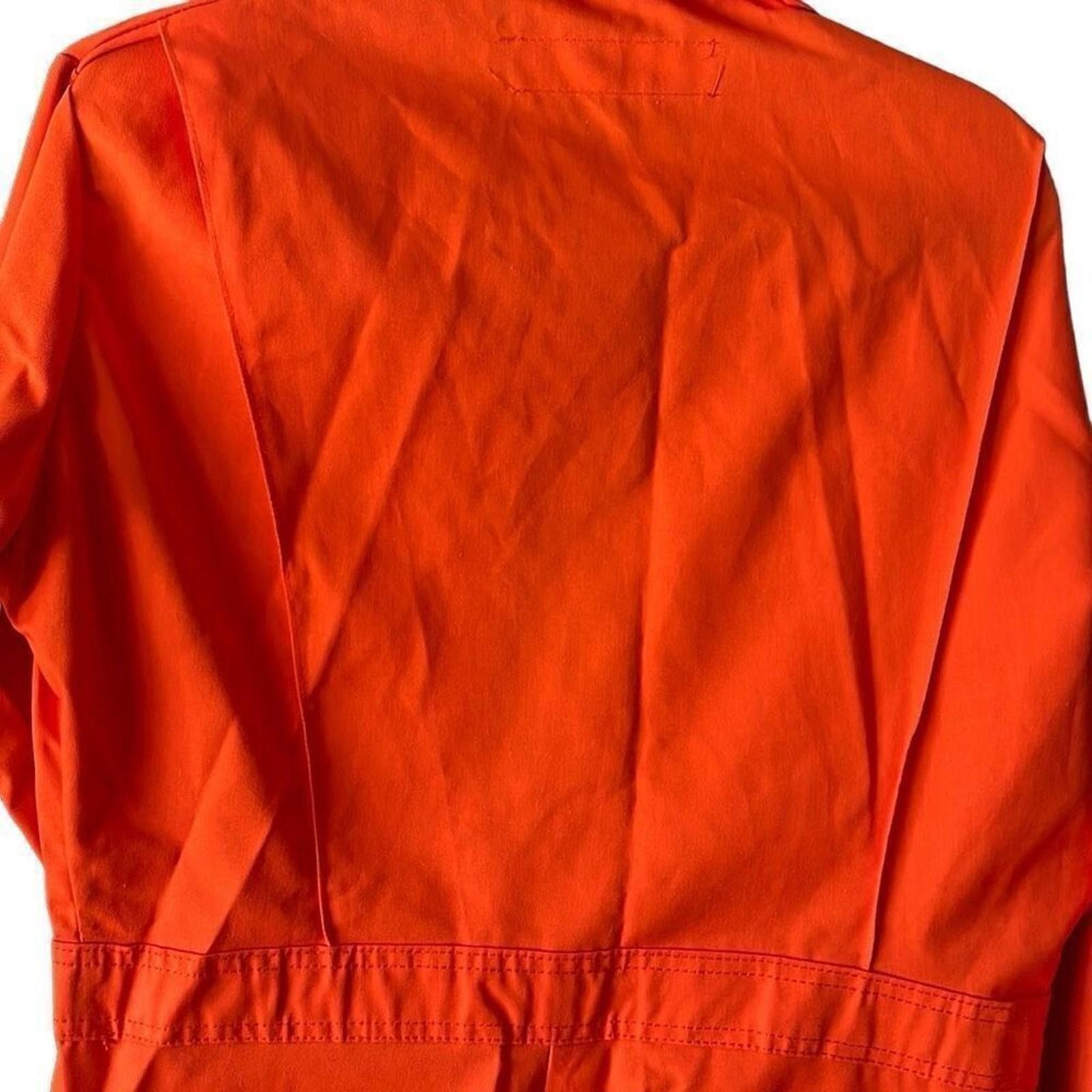 Red Kap Red Kap orange twill jumpsuit size 38 regular Size 36R - 8 Thumbnail