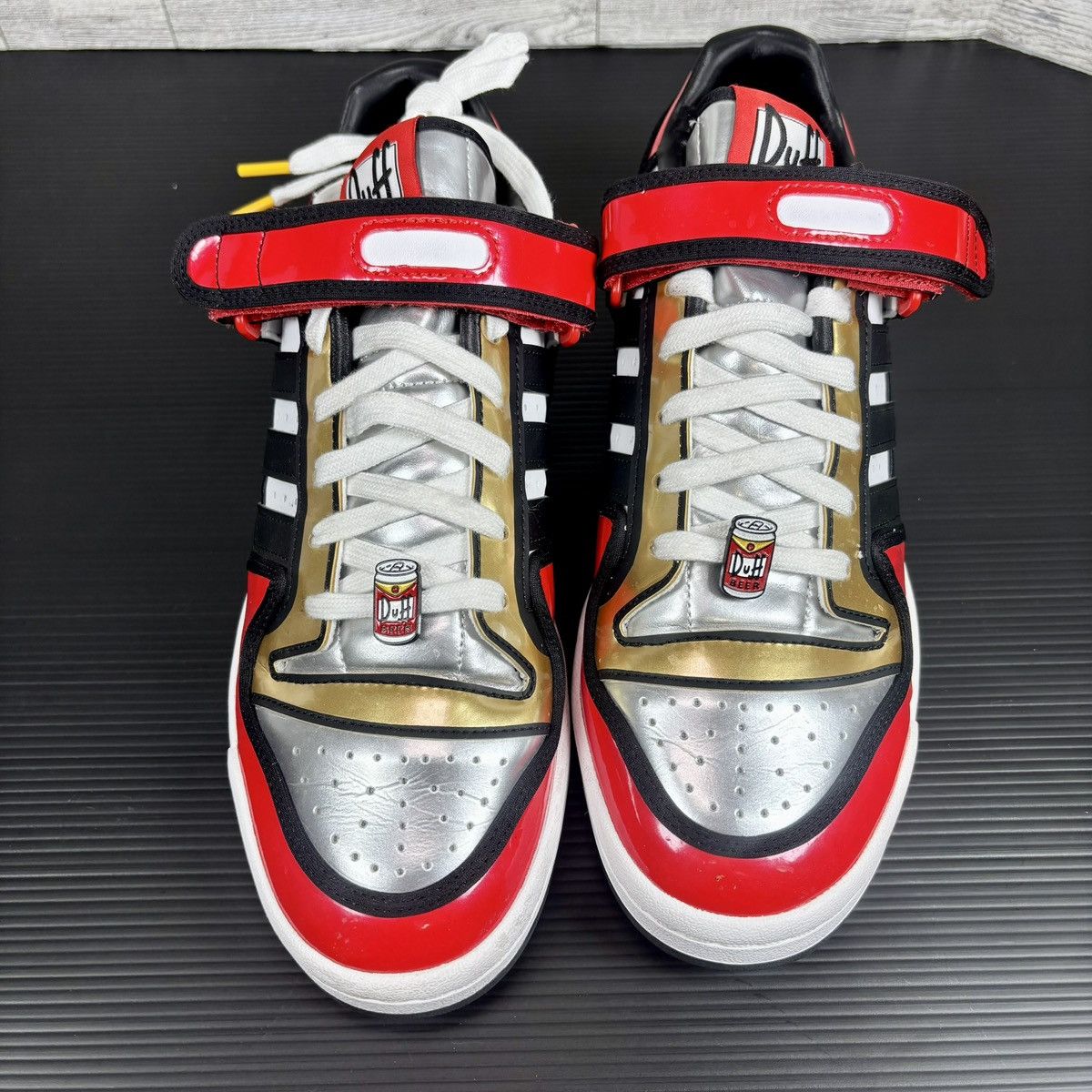 Adidas Adidas Forum 84 Low x The Simpsons ‘Duff Beer Duffman’ 9.5 Size US 9.5 / EU 42-43 - 6 Thumbnail