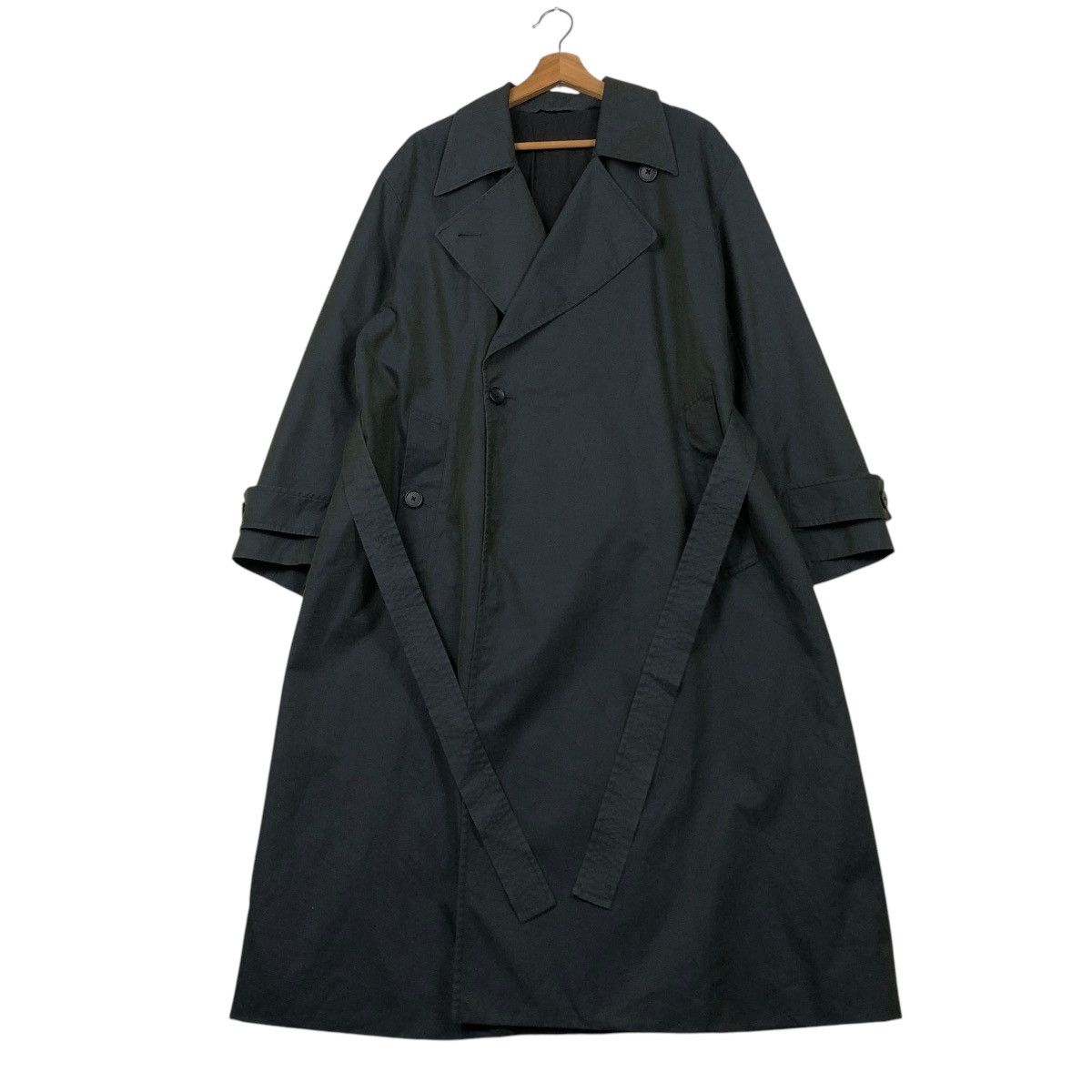 Japanese Brand 🔥RICH BLACK LONG JACKET UNIQLO UNDERCOVER BONDAGE DESIGN Size US M / EU 48-50 / 2 - 11 Thumbnail