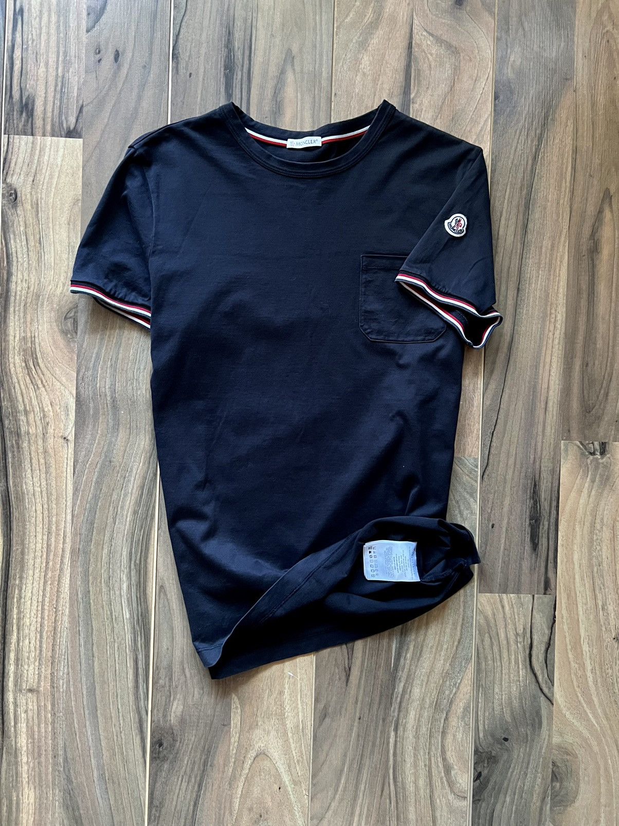 Moncler Moncler T Shirt Polo Short Sleeve Logo Size US M / EU 48-50 / 2 - 7 Thumbnail