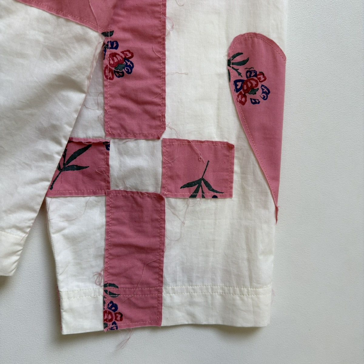 Story Mfg. S/S 24 Sample ‘Patch Work Hearts’ Over Shirt Size US M / EU 48-50 / 2 - 11 Thumbnail