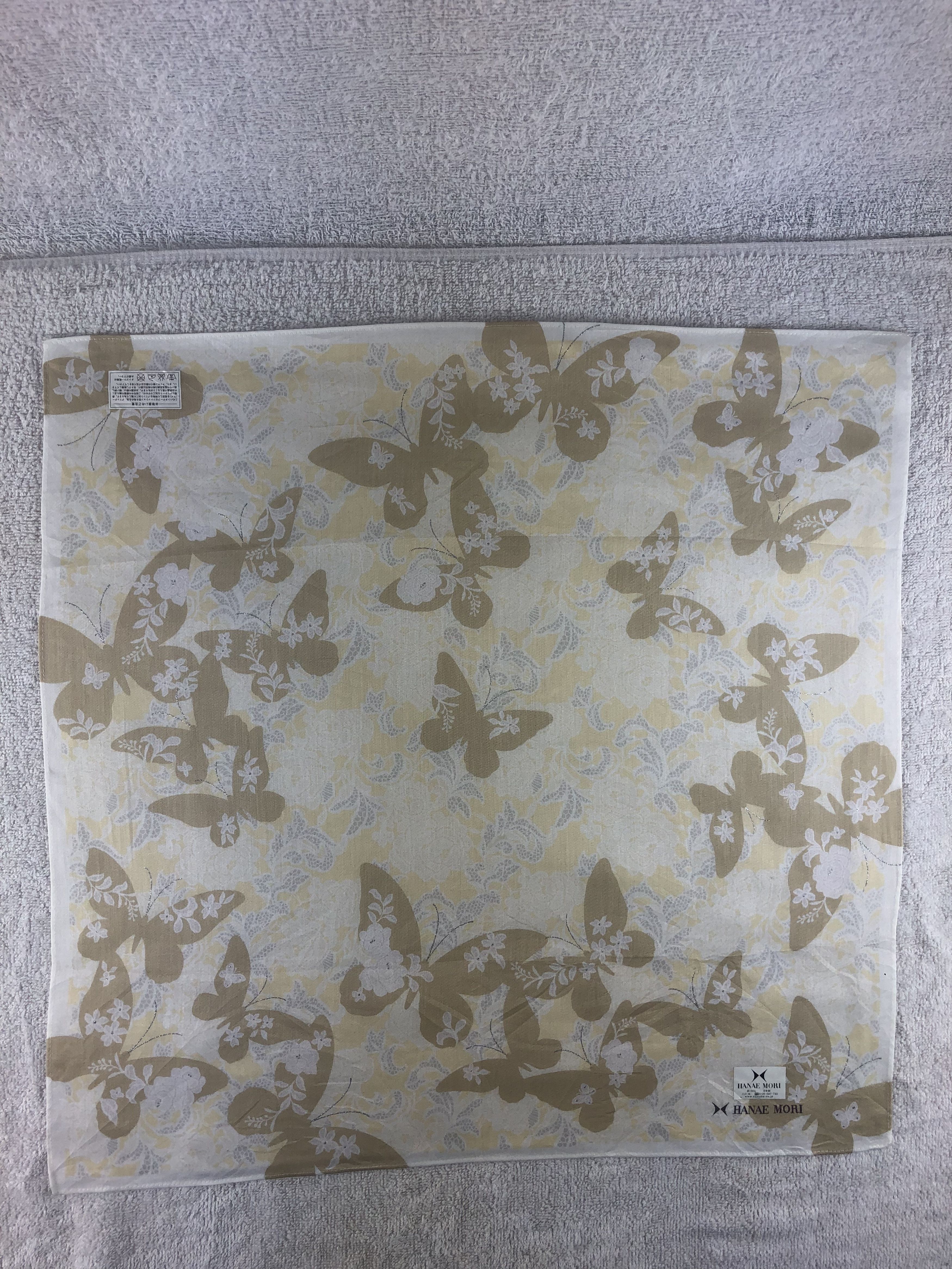 Hanae Mori × Japanese Brand × Vintage Hanae Mori Handkerchief / Bandana / Neckerchief Size ONE SIZE - 3 Thumbnail