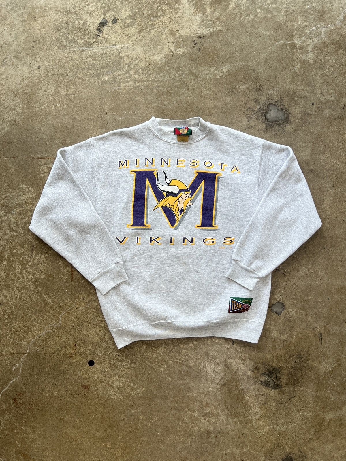 NFL Vintage 90s Team NFL Minnesota Viking Crewneck Large Size US L / EU 52-54 / 3 - 2 Thumbnail