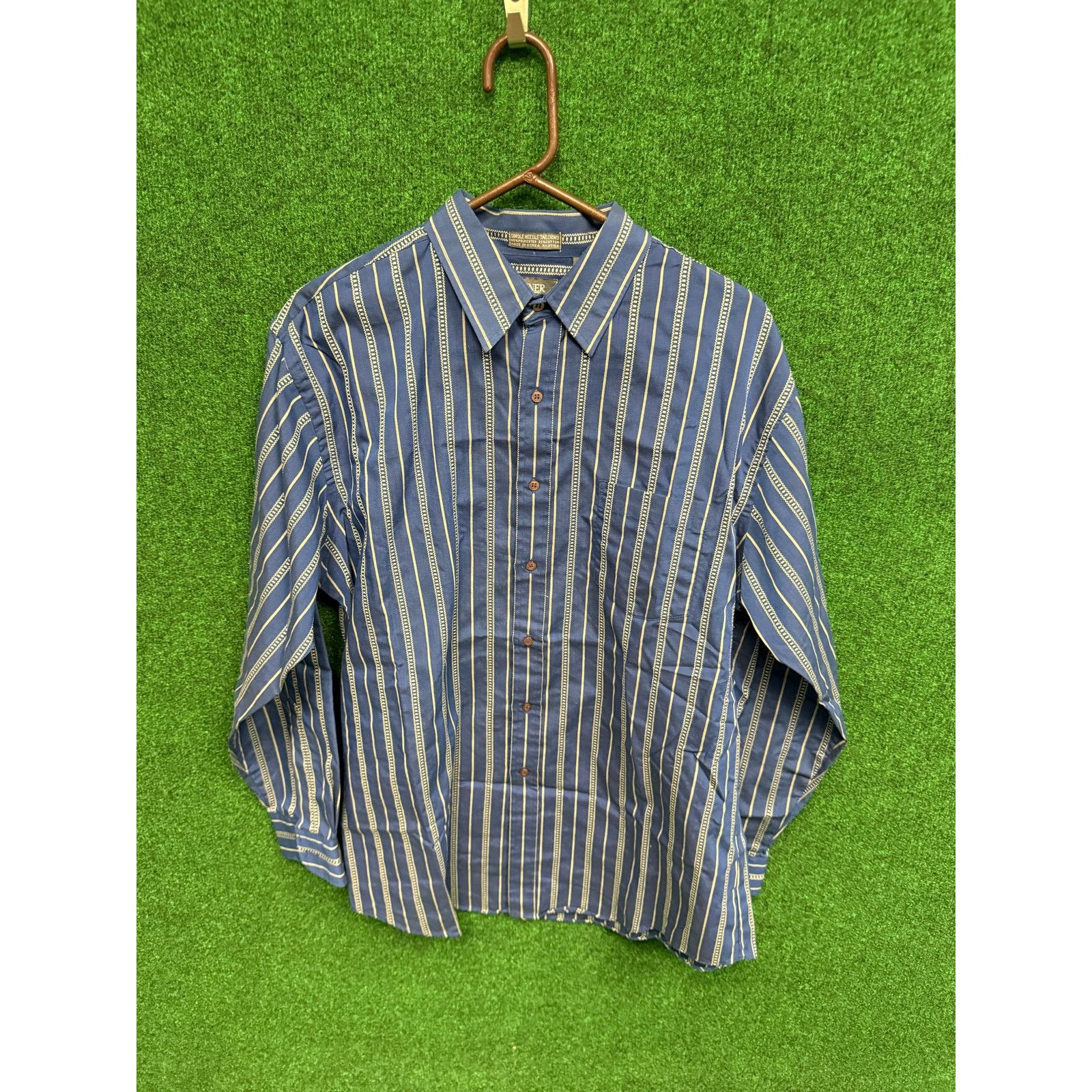 Other 90s Blue Button Down Grunge Style Shirt Sz Large Banner Size US L / EU 52-54 / 3 - 1 Thumbnail