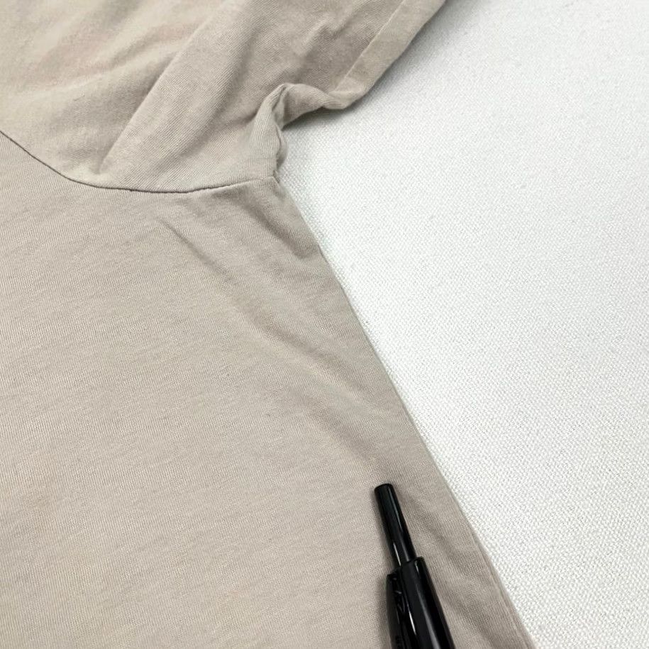 James Perse James Perse XL Beige Cotton Crew Shirt - Classic Style Size US XL / EU 56 / 4 - 6 Thumbnail
