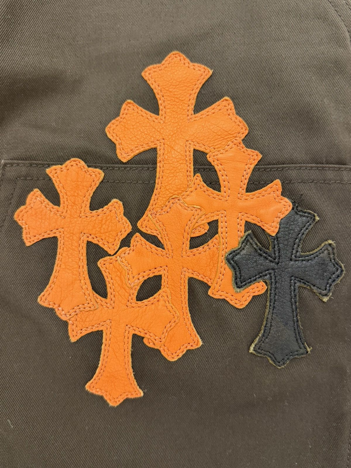 Chrome Hearts 23 Patched Brown Carpenters Size US 32 / EU 48 - 3 Thumbnail
