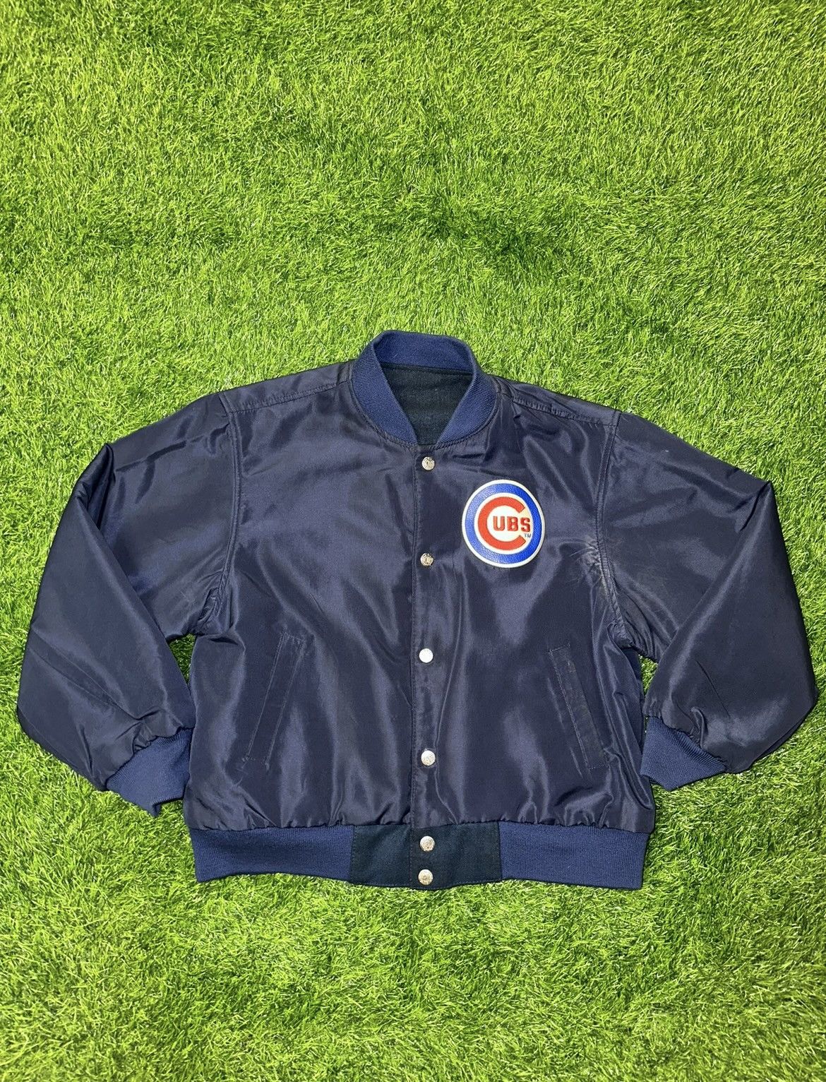 MLB × Vintage Vintage Mlb Chicago Cubs Reversible Size Youth L Size US XS / EU 42 / 0 - 2 Thumbnail