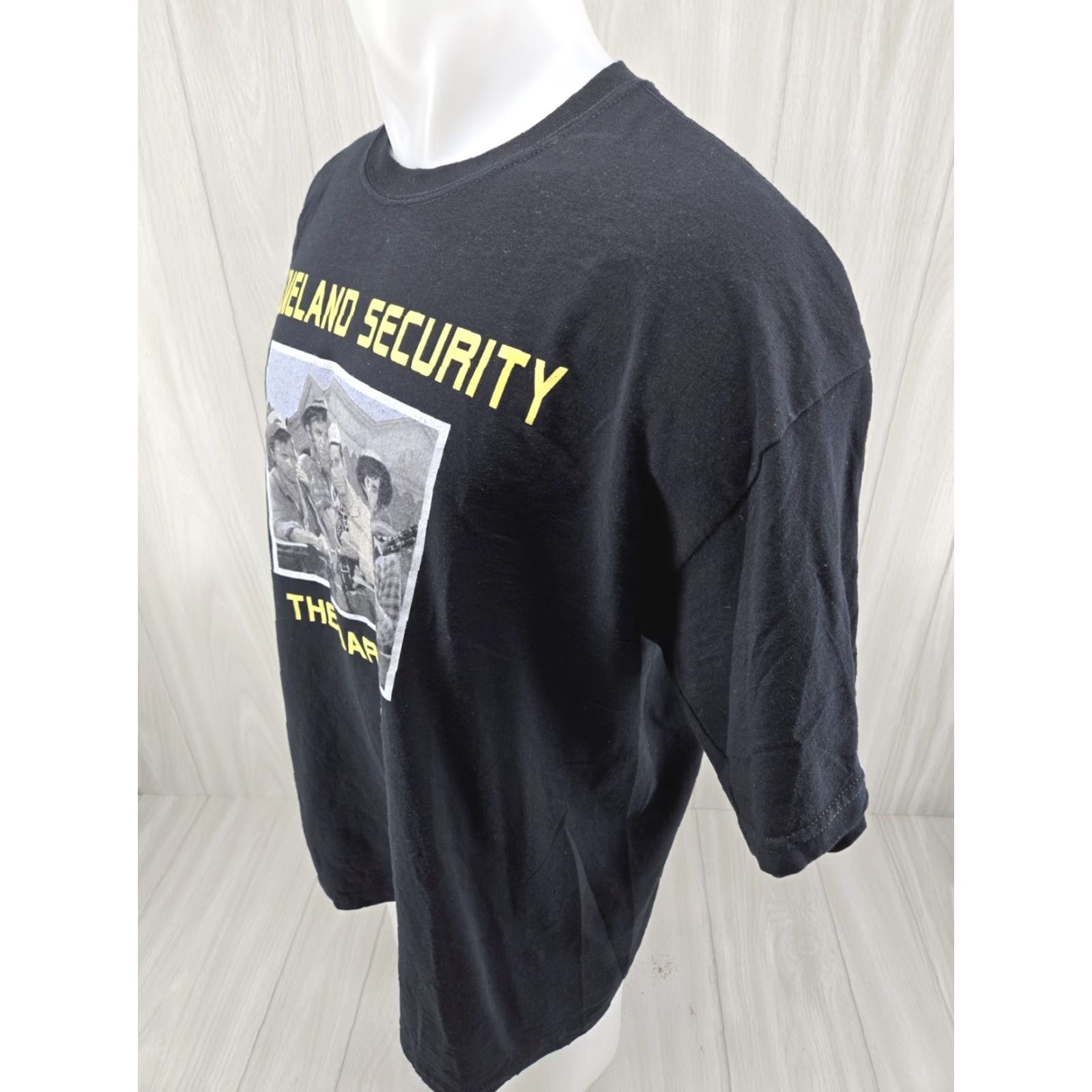 Gildan Homeland Securty The Darlings Andy Griffith Shirt XL T-Shirt Black Mens Size US XL / EU 56 / 4 - 7 Thumbnail