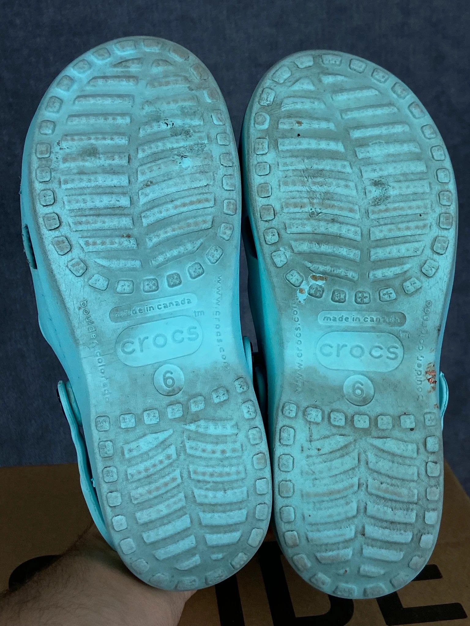 Crocs Crocs Light Blue Clogs Size 6 Size US 6 / EU 39 - 6 Thumbnail