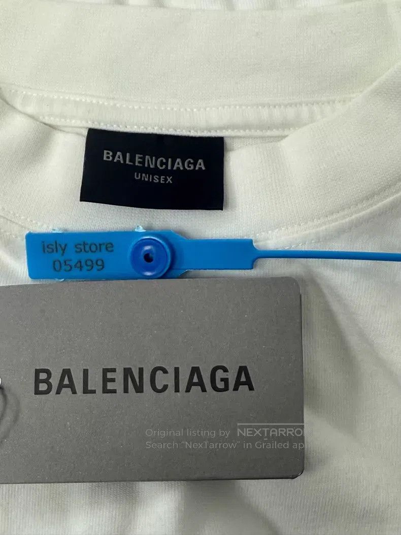 Balenciaga Balenciaga Letter printed round neck short-sleeve T-shirt Size US M / EU 48-50 / 2 - 5 Thumbnail