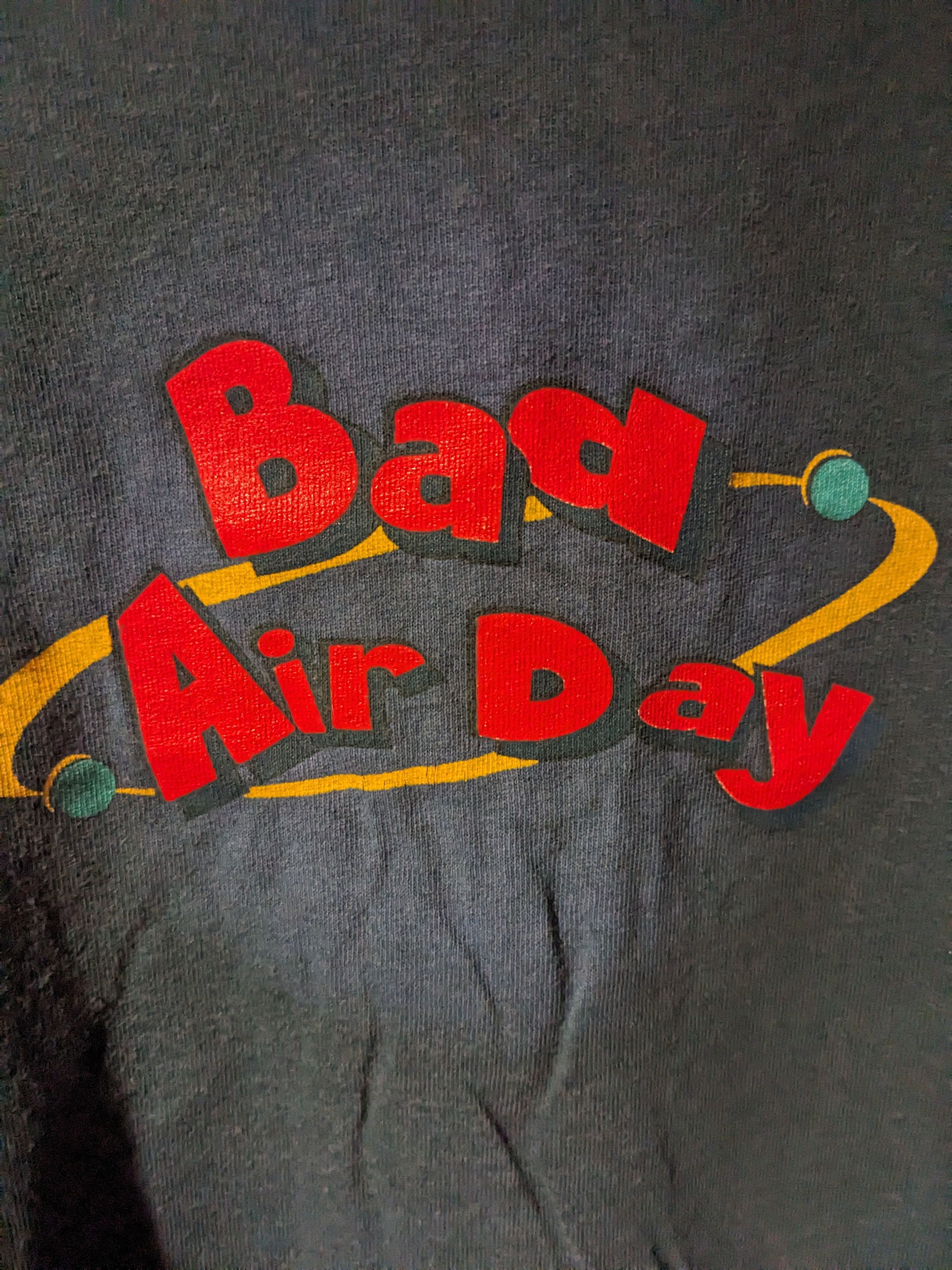 Vintage Vintage 90s Bad Air Day Mount Snow Ski Long-Sleeve T-Shirt Size US XXL / EU 58 / 5 - 4 Thumbnail