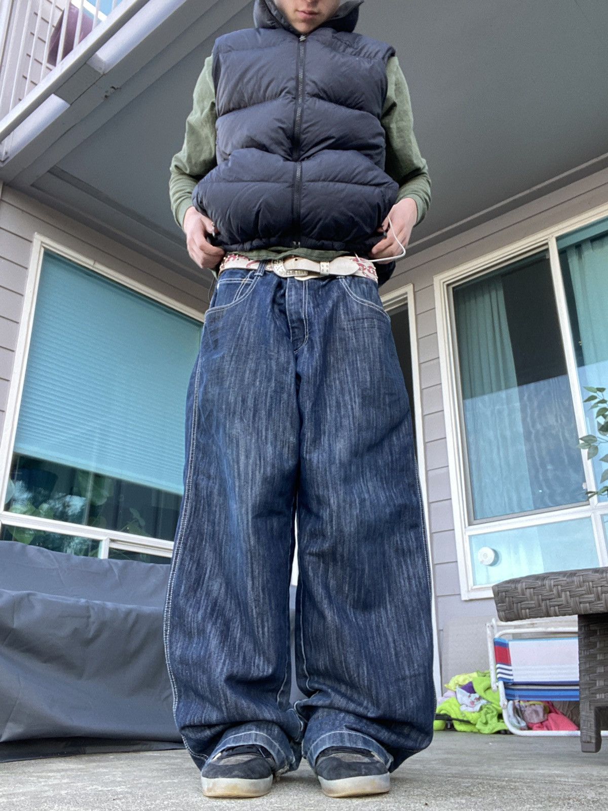 Other Southpole unique shiny darkwash denim Size US 34 / EU 50 - 1 Thumbnail