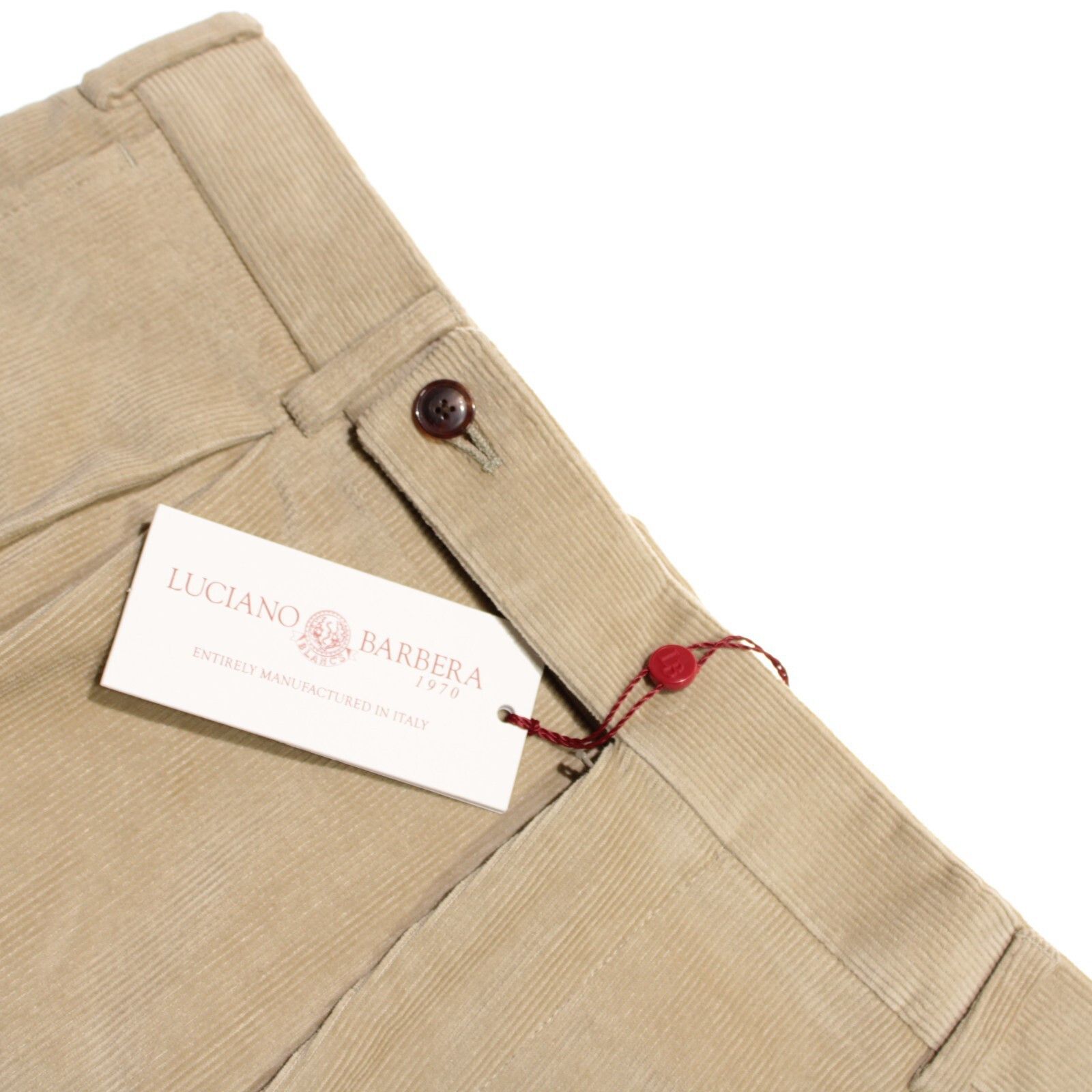 Luciano Barbera New with tags Chino Size 34 US In Beige