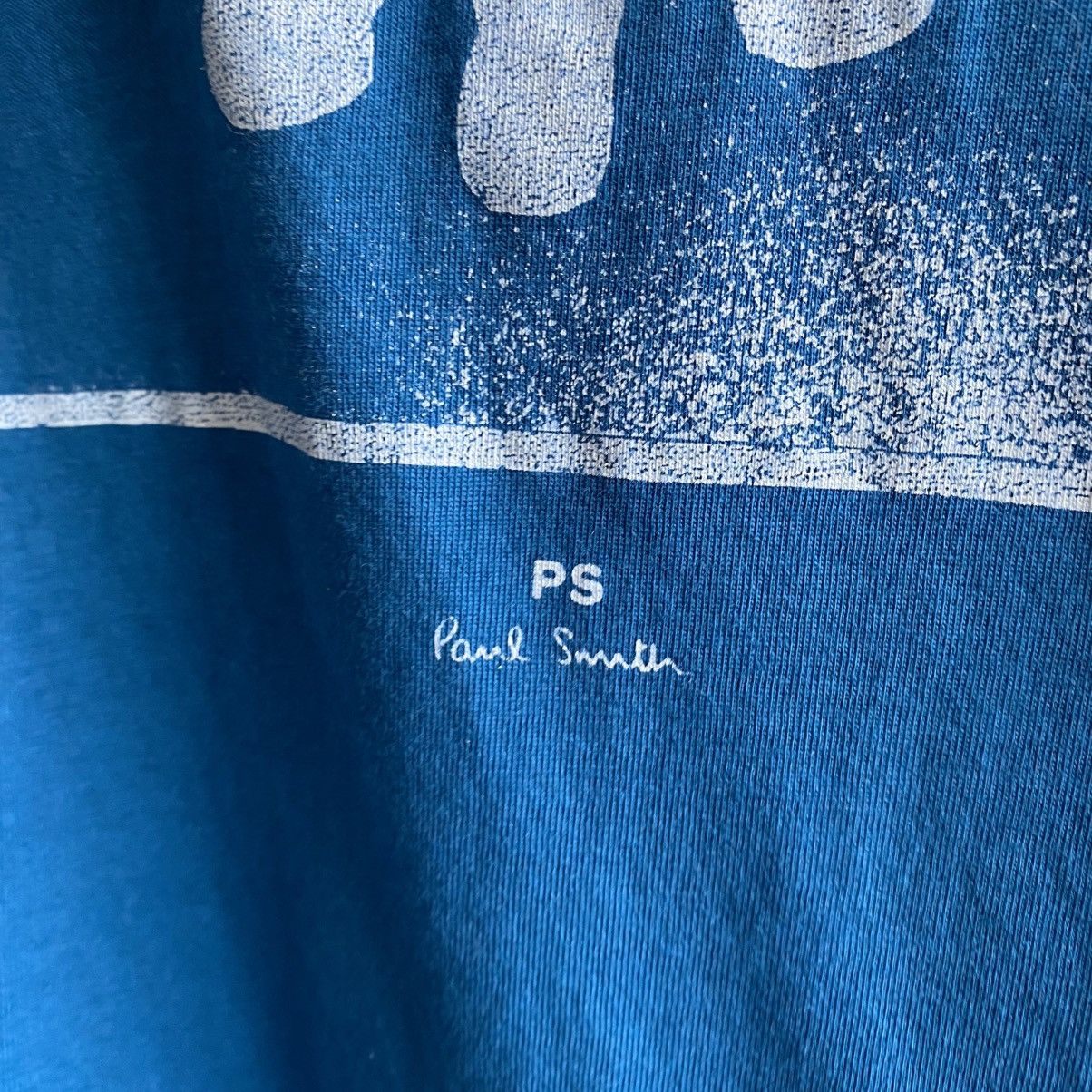 Paul Smith Luxury Paul Smith Big Logo designer streetwear y2k tee Size US M / EU 48-50 / 2 - 4 Thumbnail