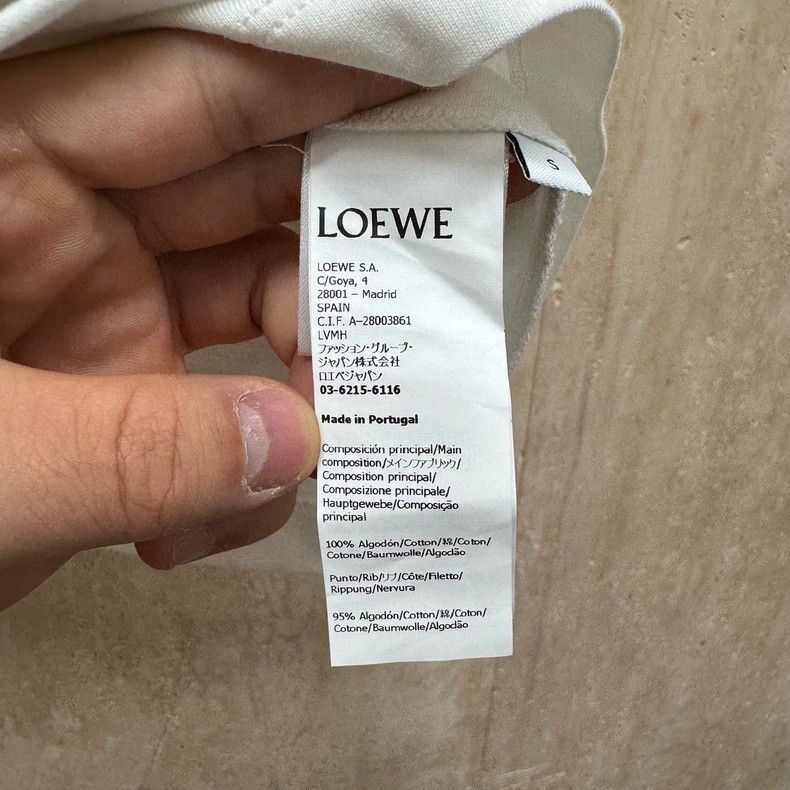 Loewe Loewe Embroidered straw hat letter logo short sleeve Size S / US 4 / IT 40 - 4 Thumbnail
