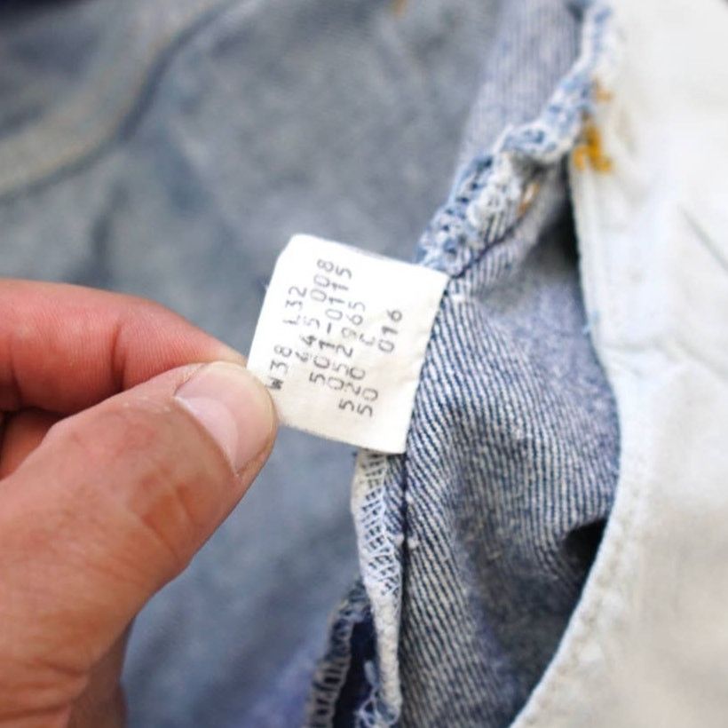 Levi's × Vintage Vintage 80s Levi's 501 Reworked Cutoff Denim Shorts 37 Size US 37 - 5 Thumbnail