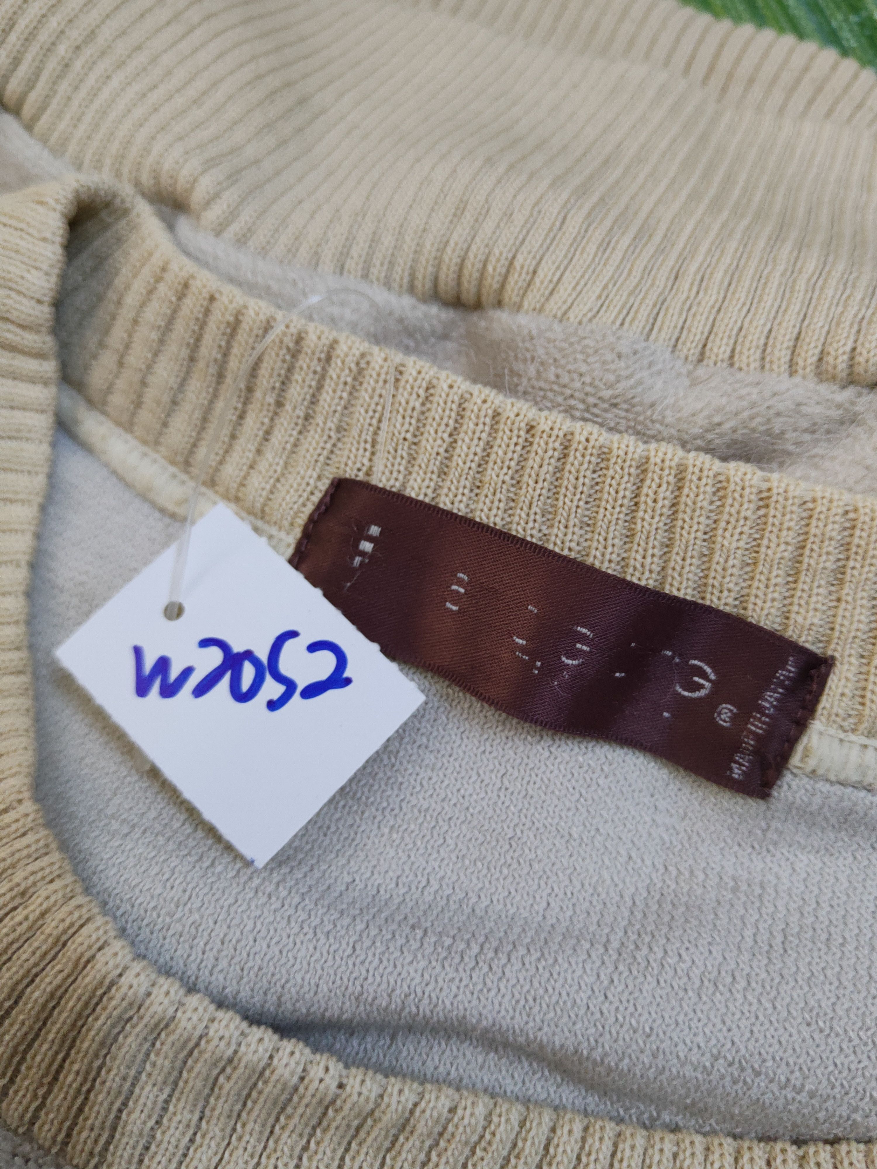 Homespun Knitwear Japan multipocket Beige Knitwear Sweatshirts #W2052 Size M / US 6-8 / IT 42-44 - 13 Thumbnail